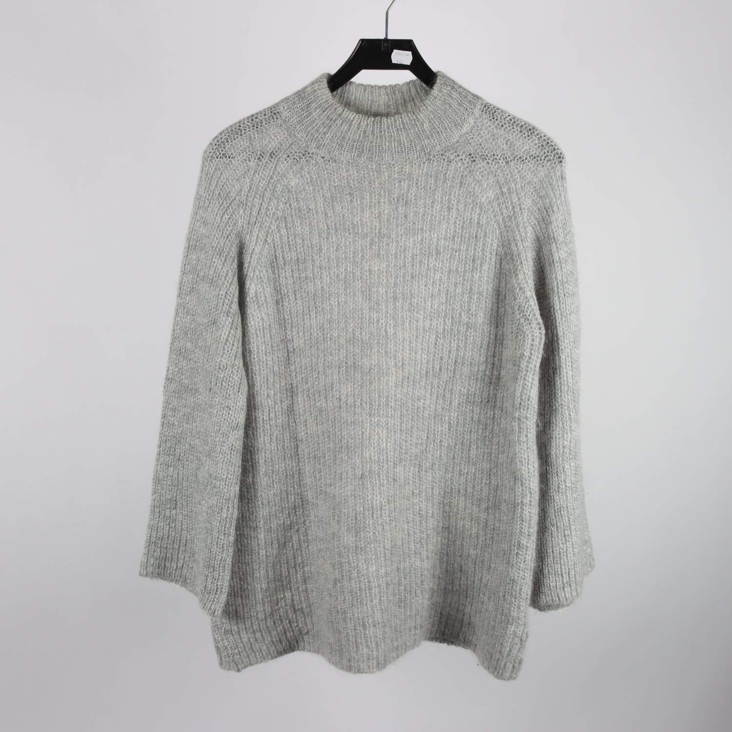 Stickad tröja, COS, grå, ullmix, stl. S