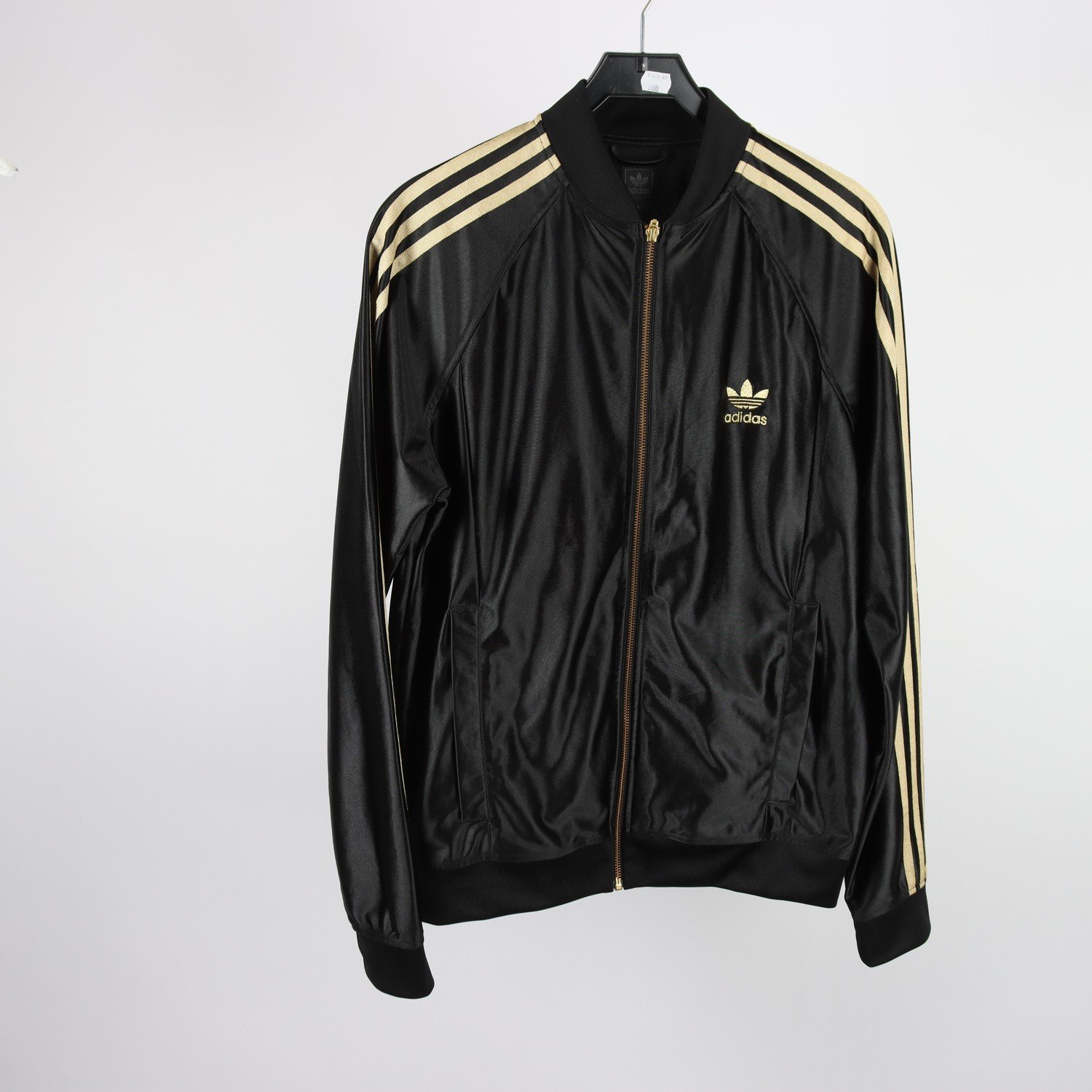 Sportjacka, Adidas, svart, stl. L