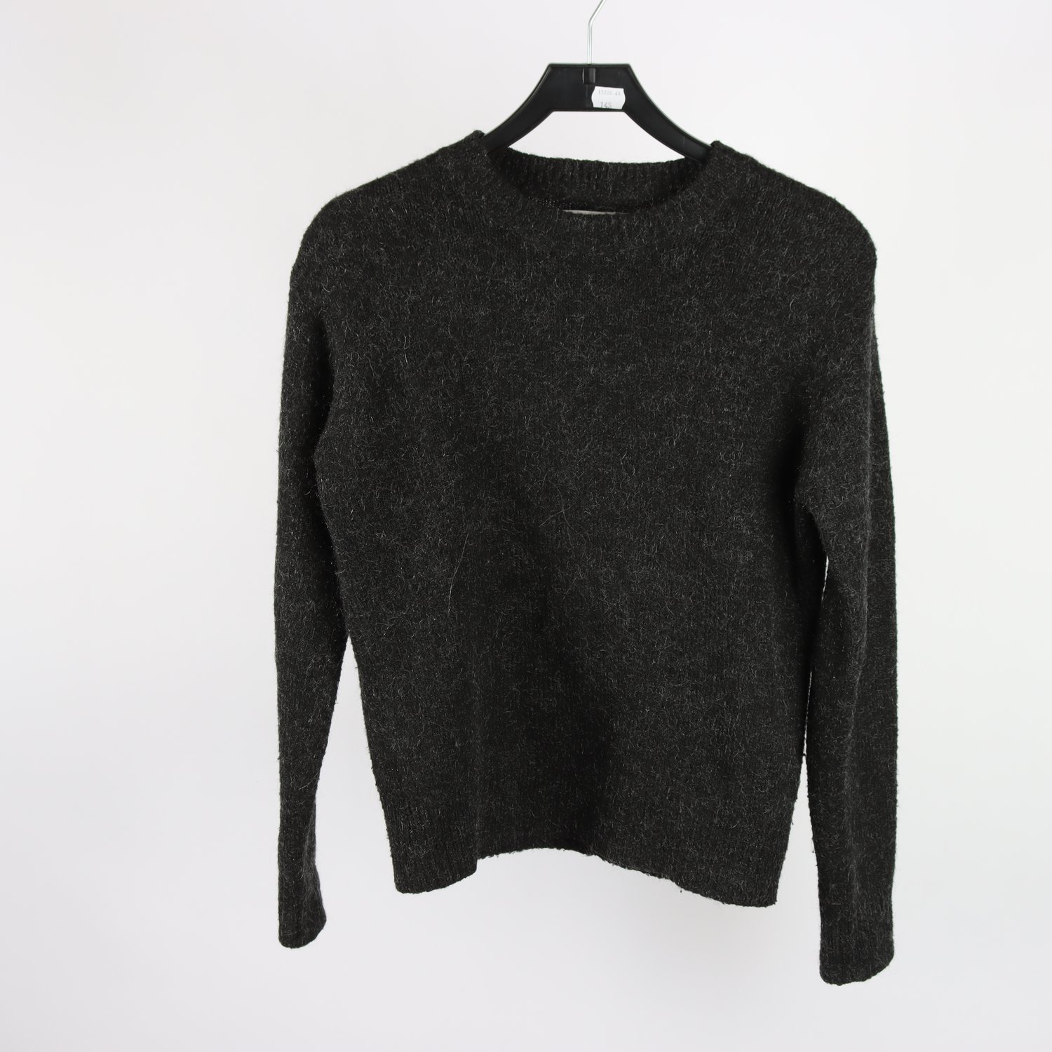 Stickad tröja, Samsøe Samsøe, grå, ullmix, stl. S