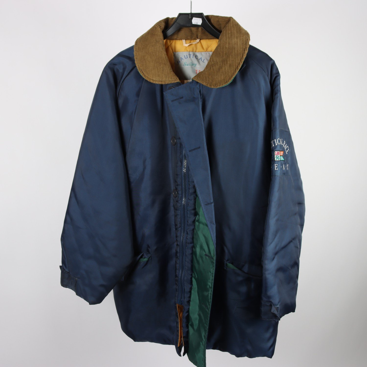 Jacka, Nautical, blå, stl. XL