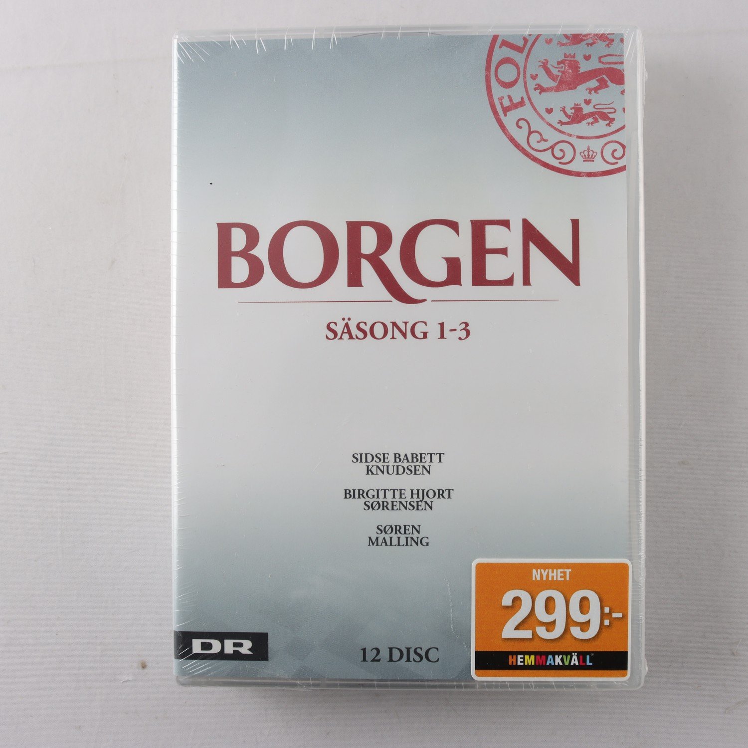 DVD Borgen, Säsong 1-3