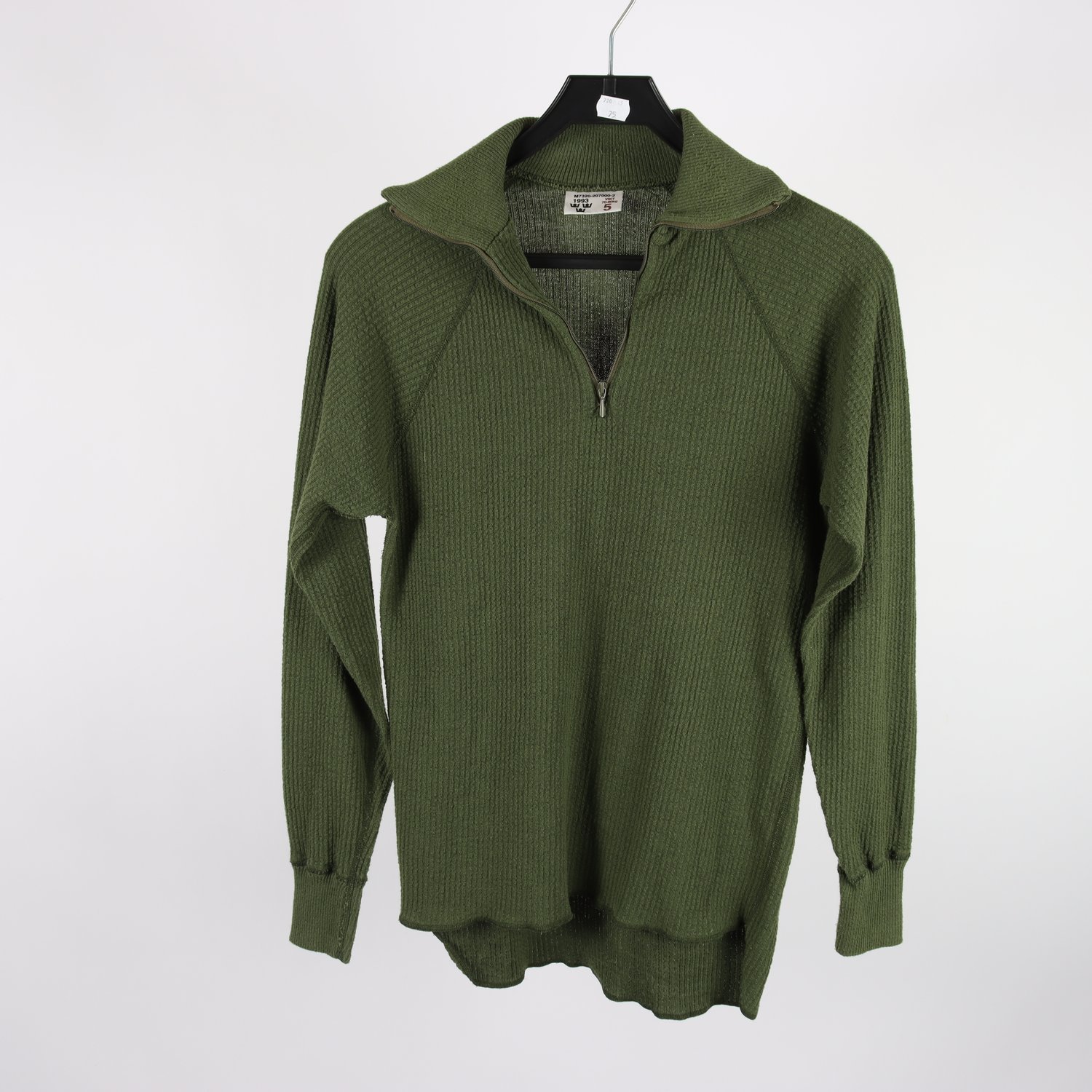 Underställströja, Försvaret, grön, stl. 5