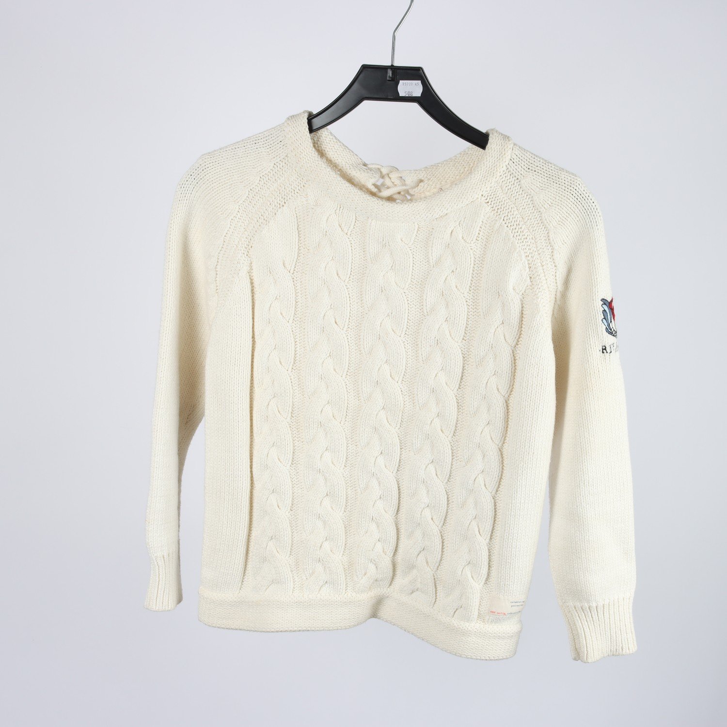 Stickad tröja, Odd Molly, offwhite, stl. 1 (S)