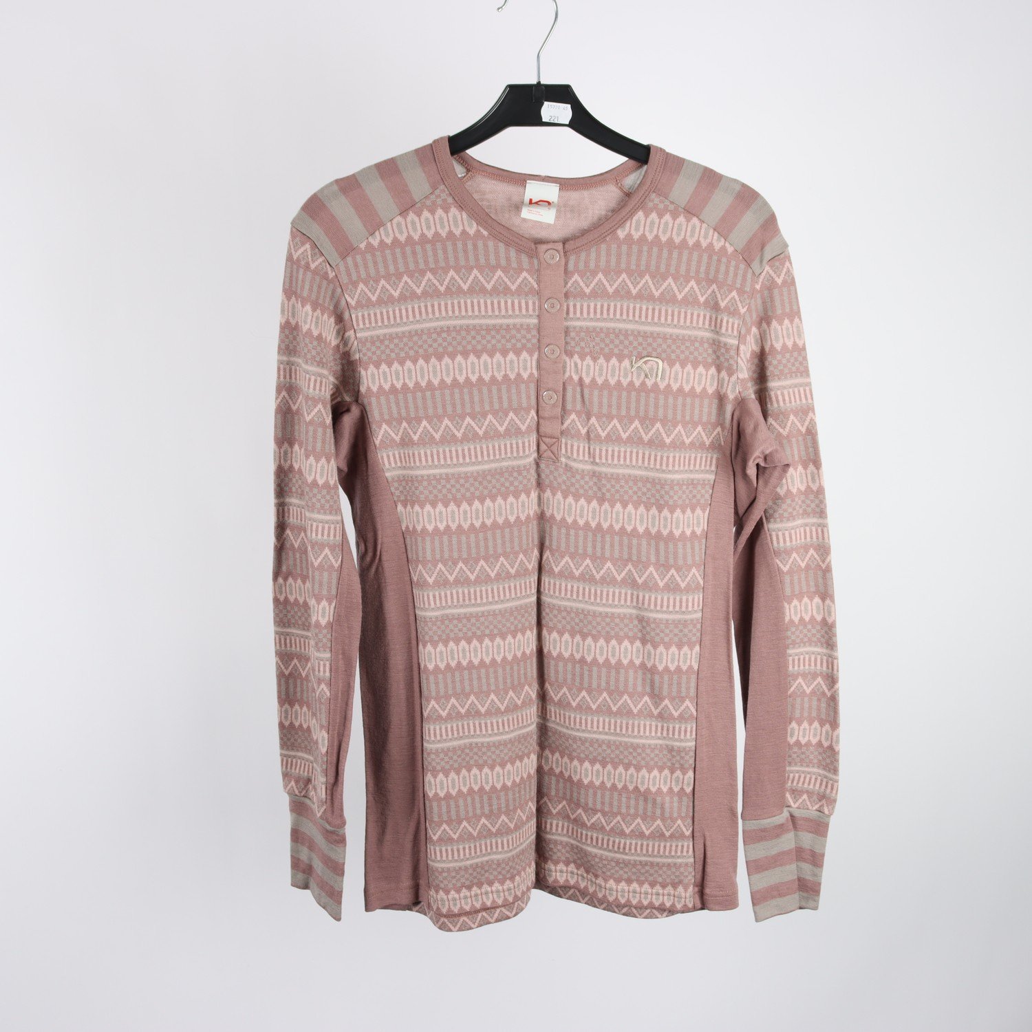 Underställströja, Kari Traa, mönstrad, 100% ull, stl. L