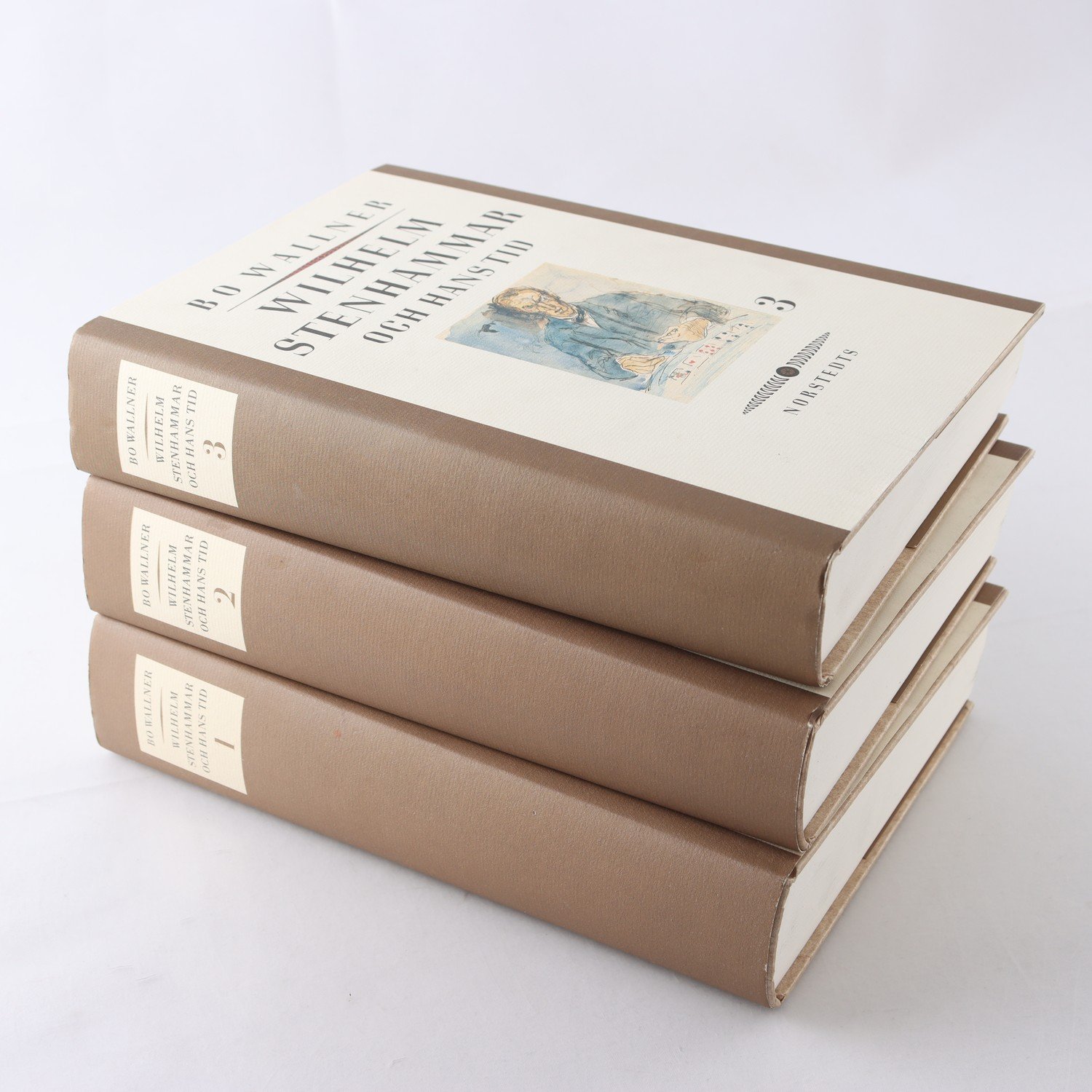 Bo Wallner, Wilhelm Stenhammar och hans tid, Vol. 1-3