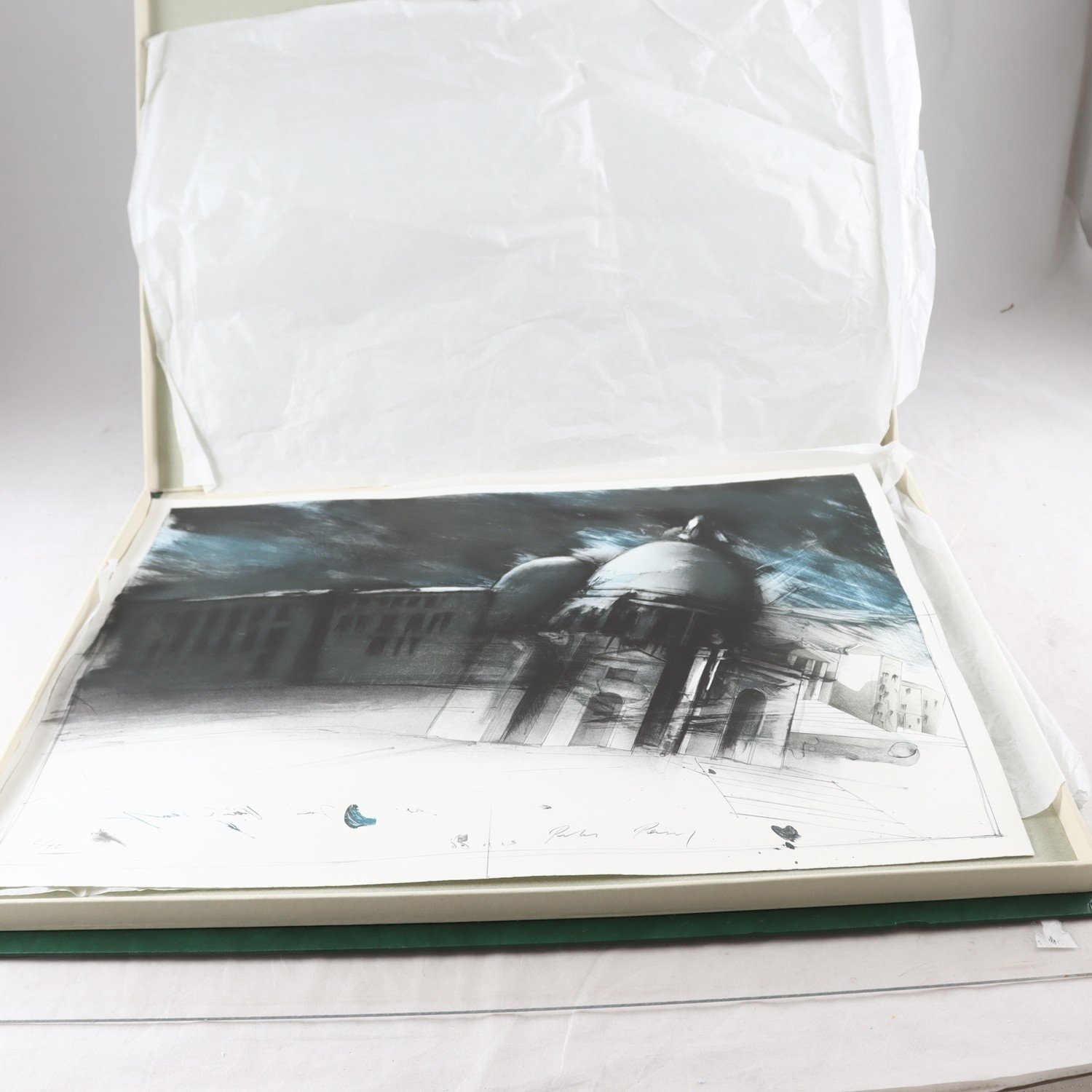 Färglitografi, Peter Paul, Tyskland, signerad, 2/75. Endast avhämtning