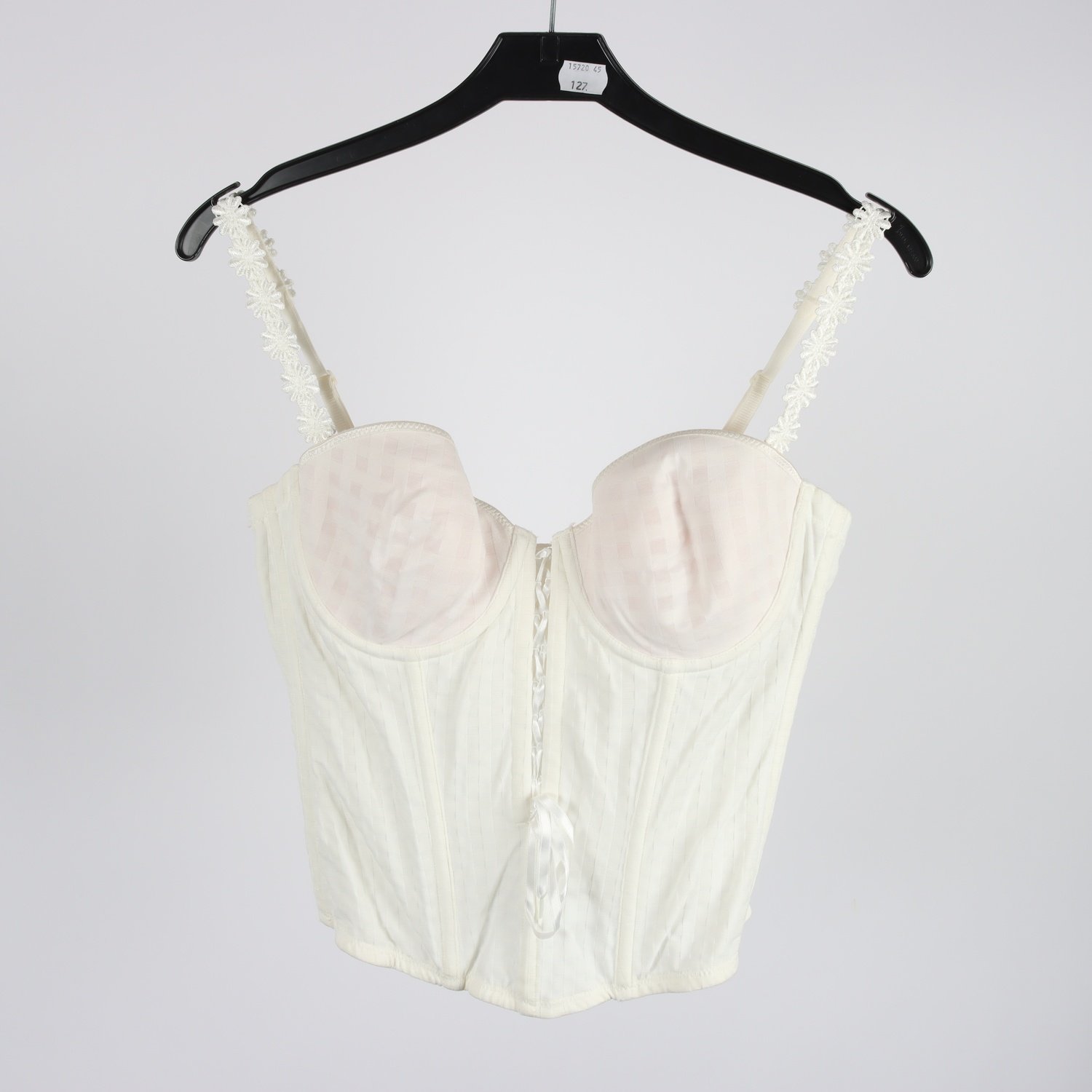 Korsett, Marie Jo, vit, stl. 80B