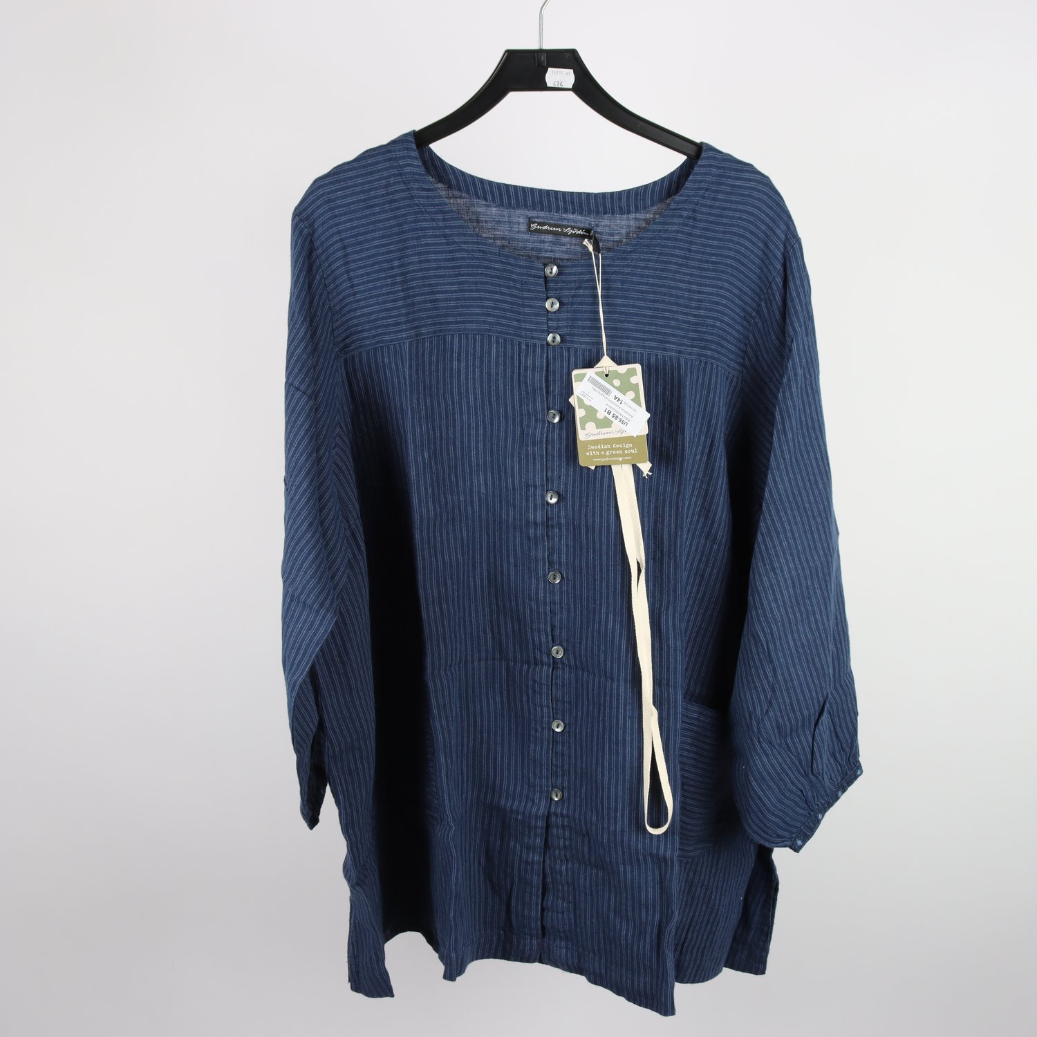 Linneblus, Gudrun Sjödèn, blå, stl. XXL