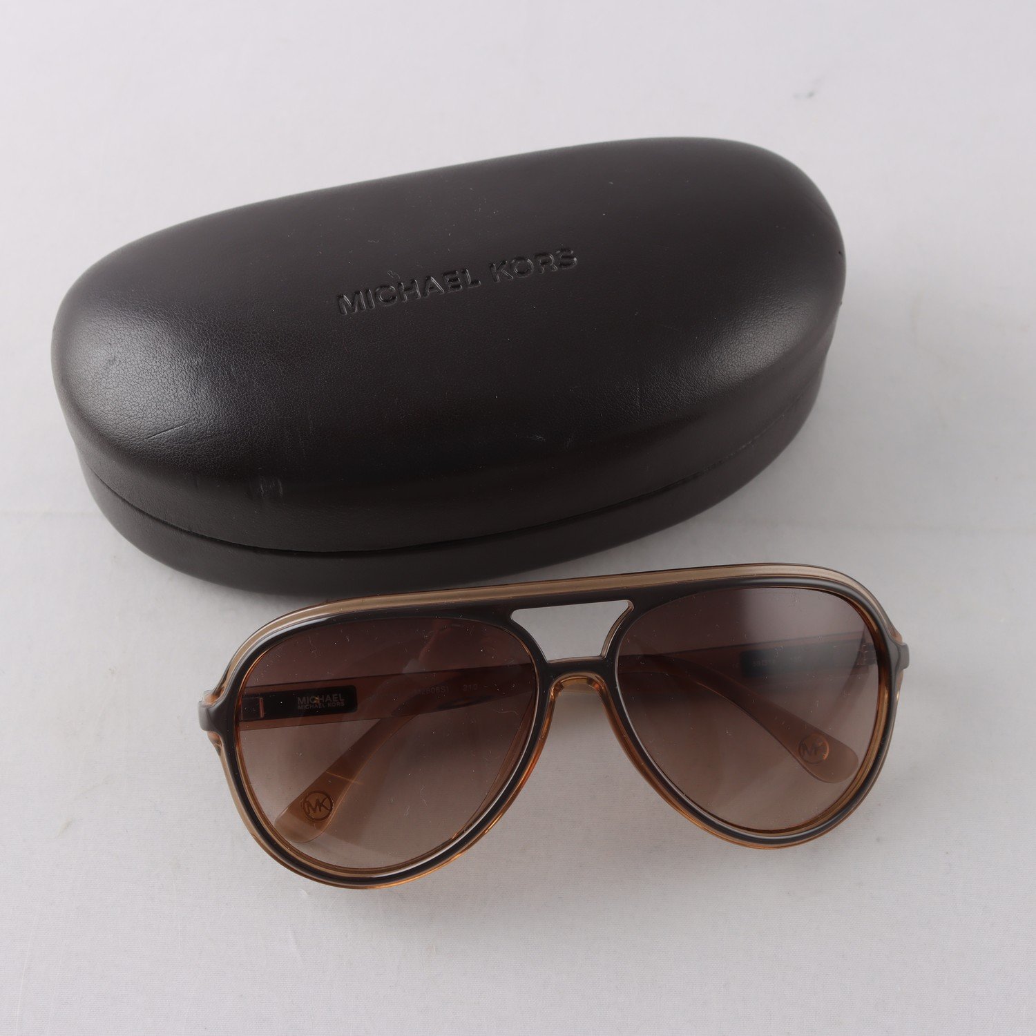 Solglasögon, acetat, Michael Kors Salvador bruna