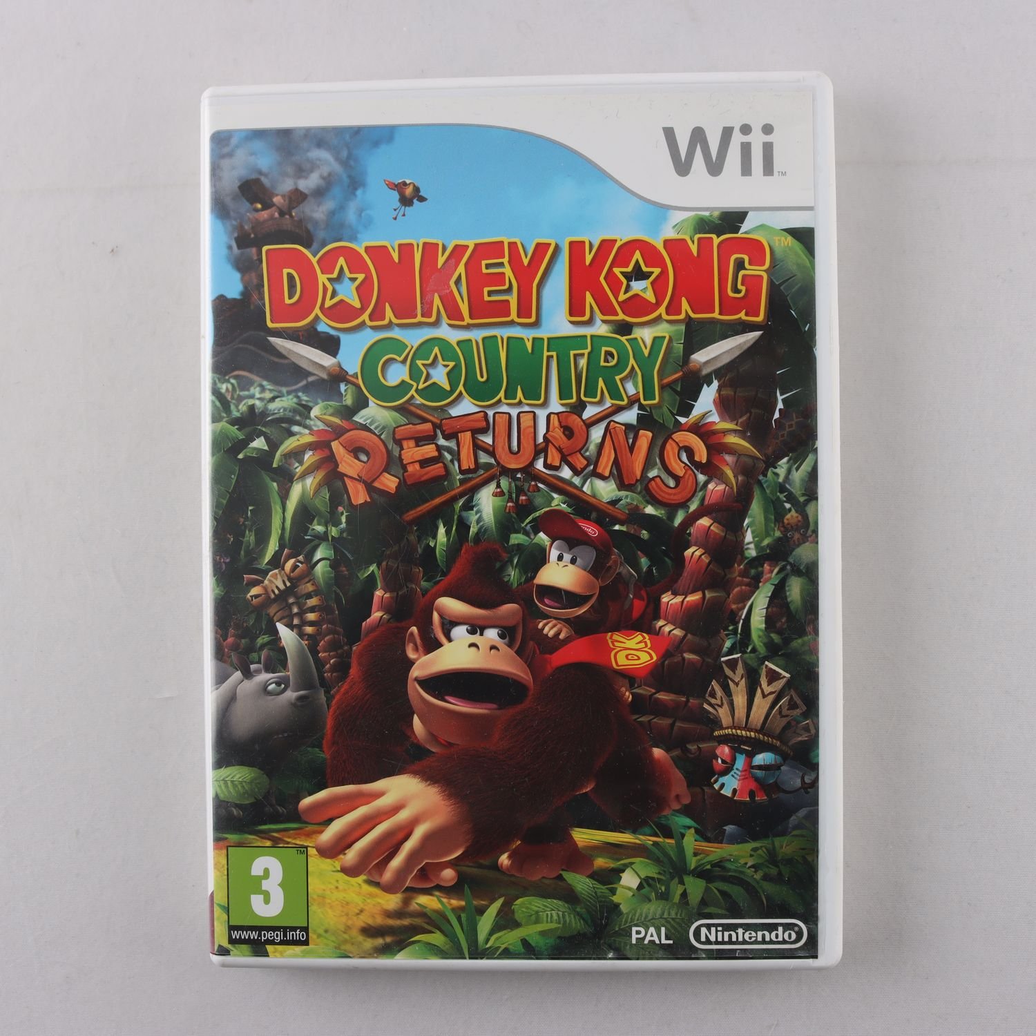 Spel Donkey Kong Country Returns, Nintendo Wii