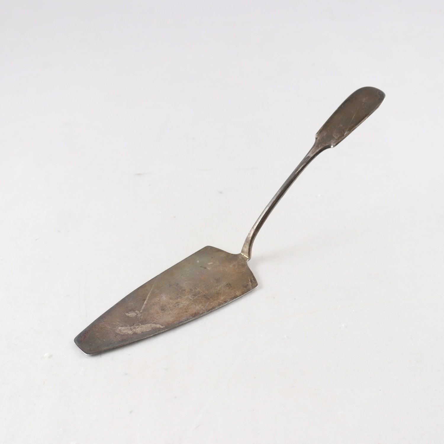 Tårtspade, silver, kontrollstämpel, Ferdinand Timper, Helsingfors, år 1916