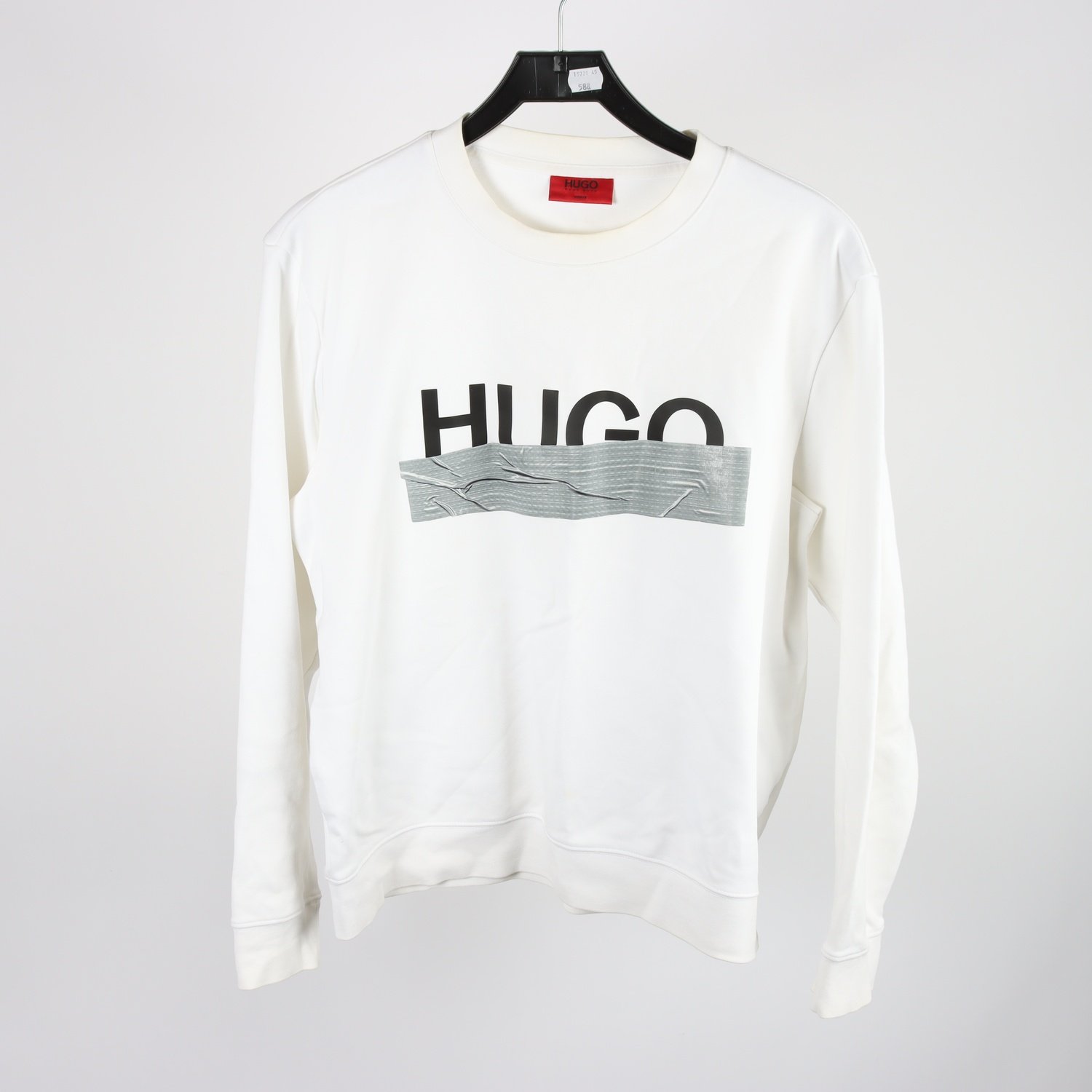 Sweatshirt, Hugo Boss, vit, stl. S