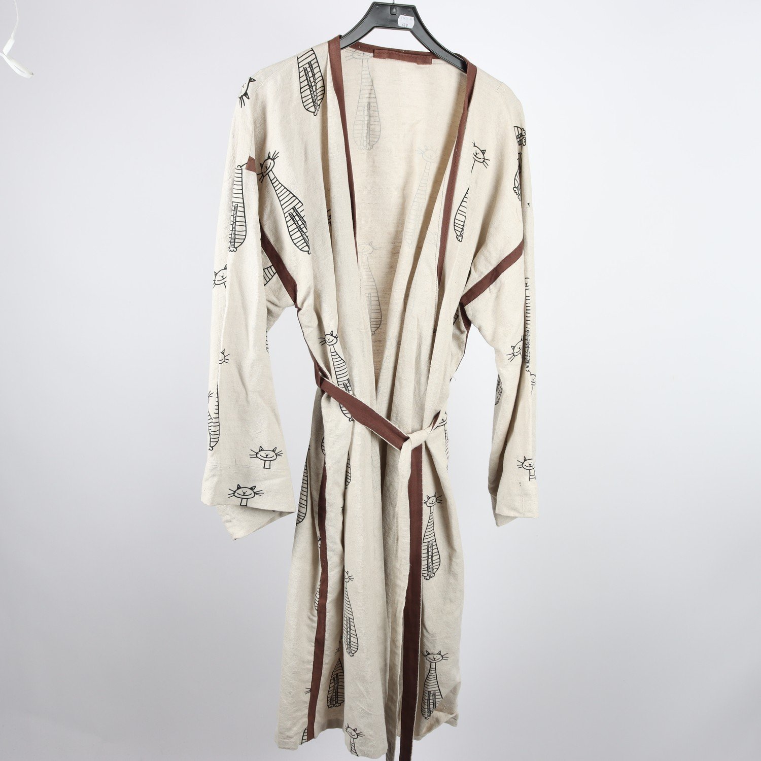 Kimono, Okänt, beige, katter, stl. One size