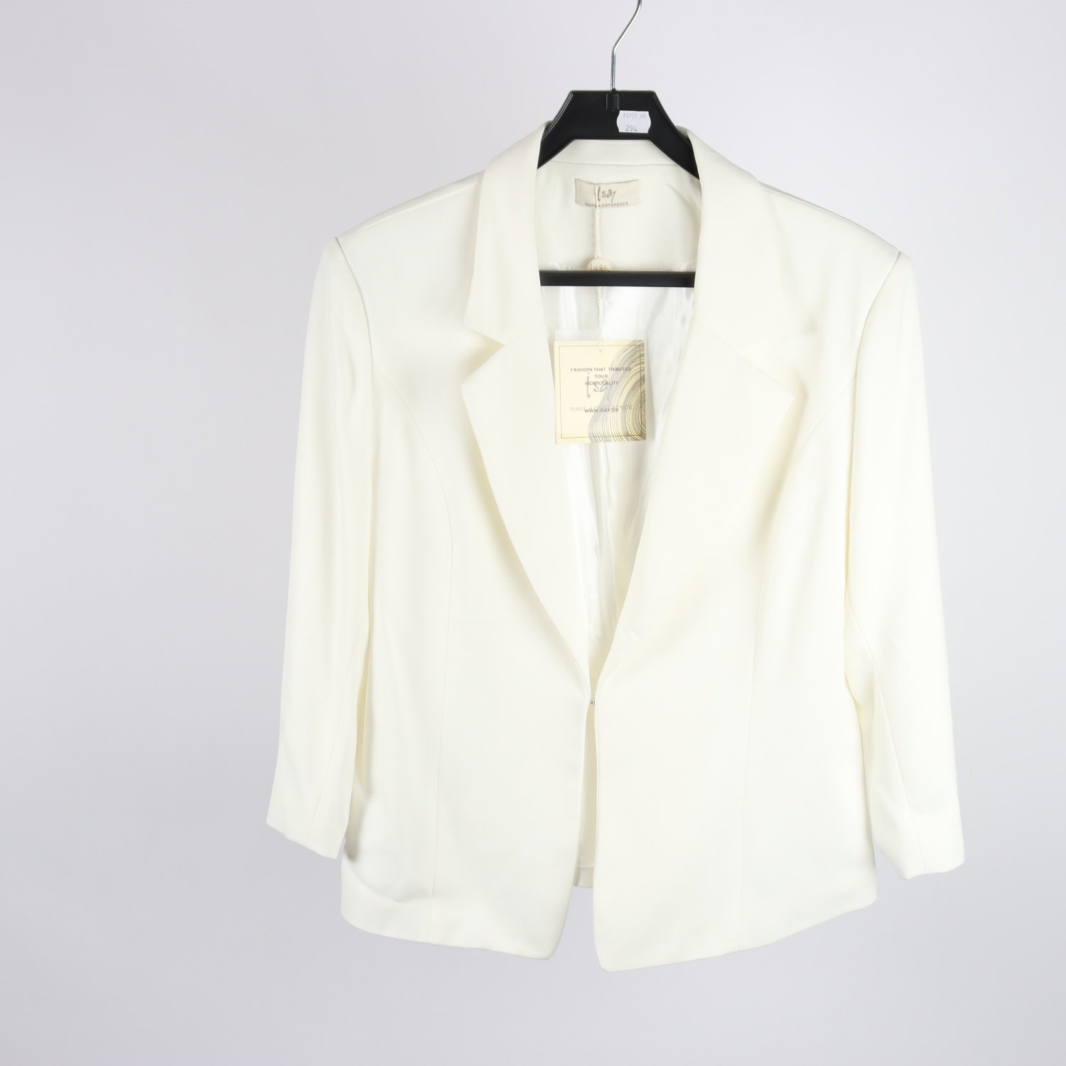 Kavaj, Isay, vit, stl. 42