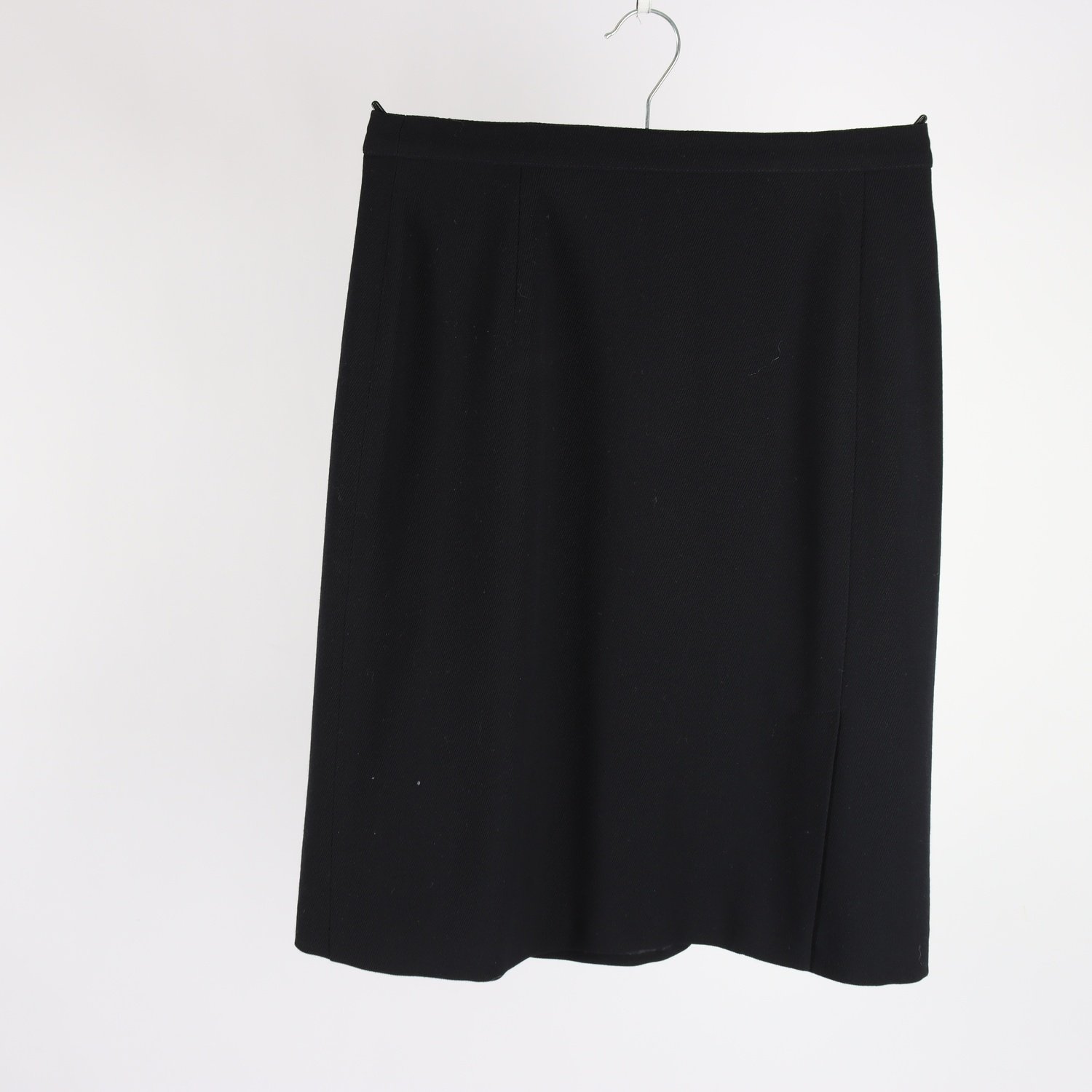 Kjol, Weekend x MaxMara, blå, 100% ull, stl. 40