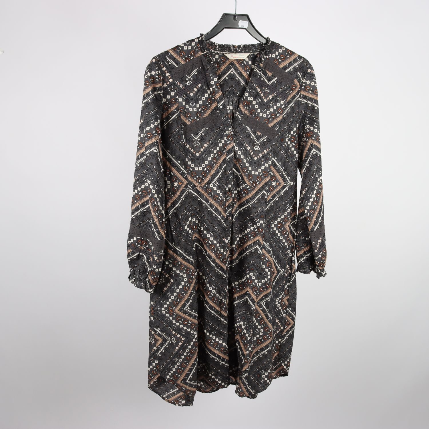 Klänning, Odd Molly, grå, mönstrad, stl. 2 (M)