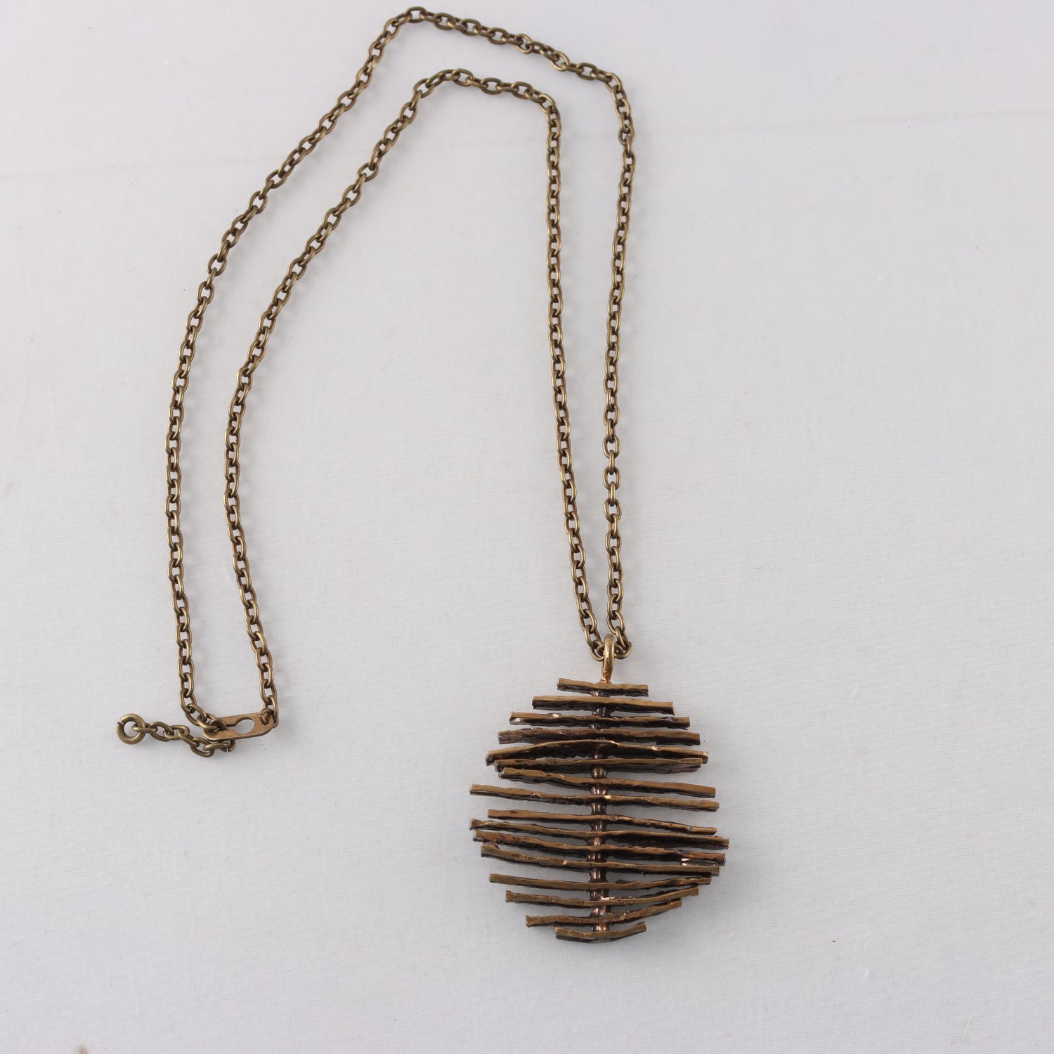 Halsband, brons, Owe Johansson, brutalism, vintage, Finland