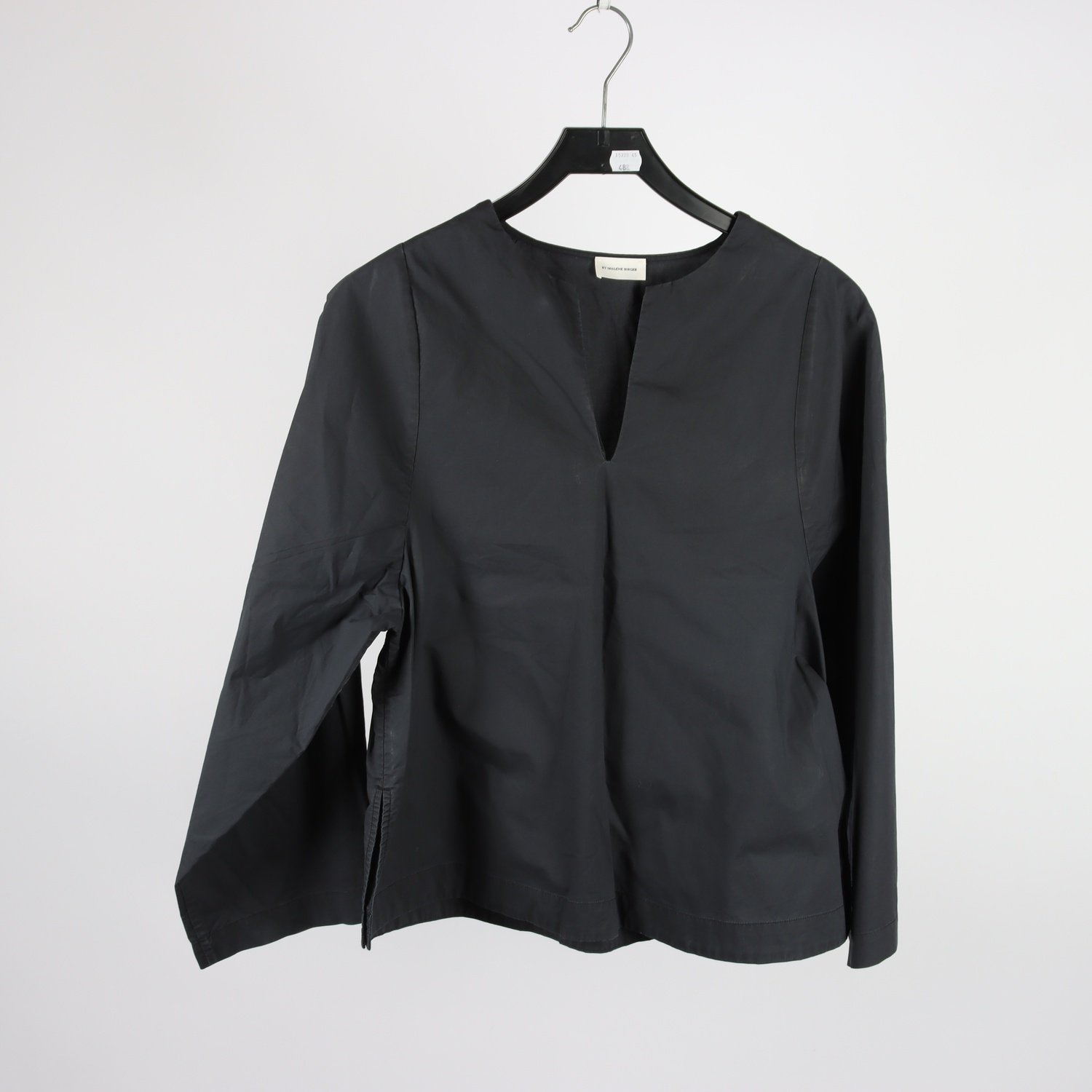Blus, By Malene Birger, blå, stl. 38