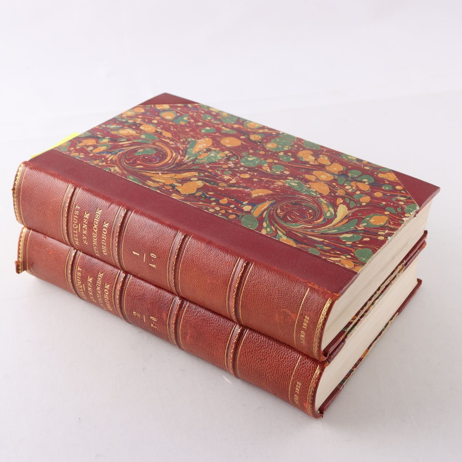 Elof Hellquist, Svensk etymologisk ordbok, Vol. 1-2 (1922)