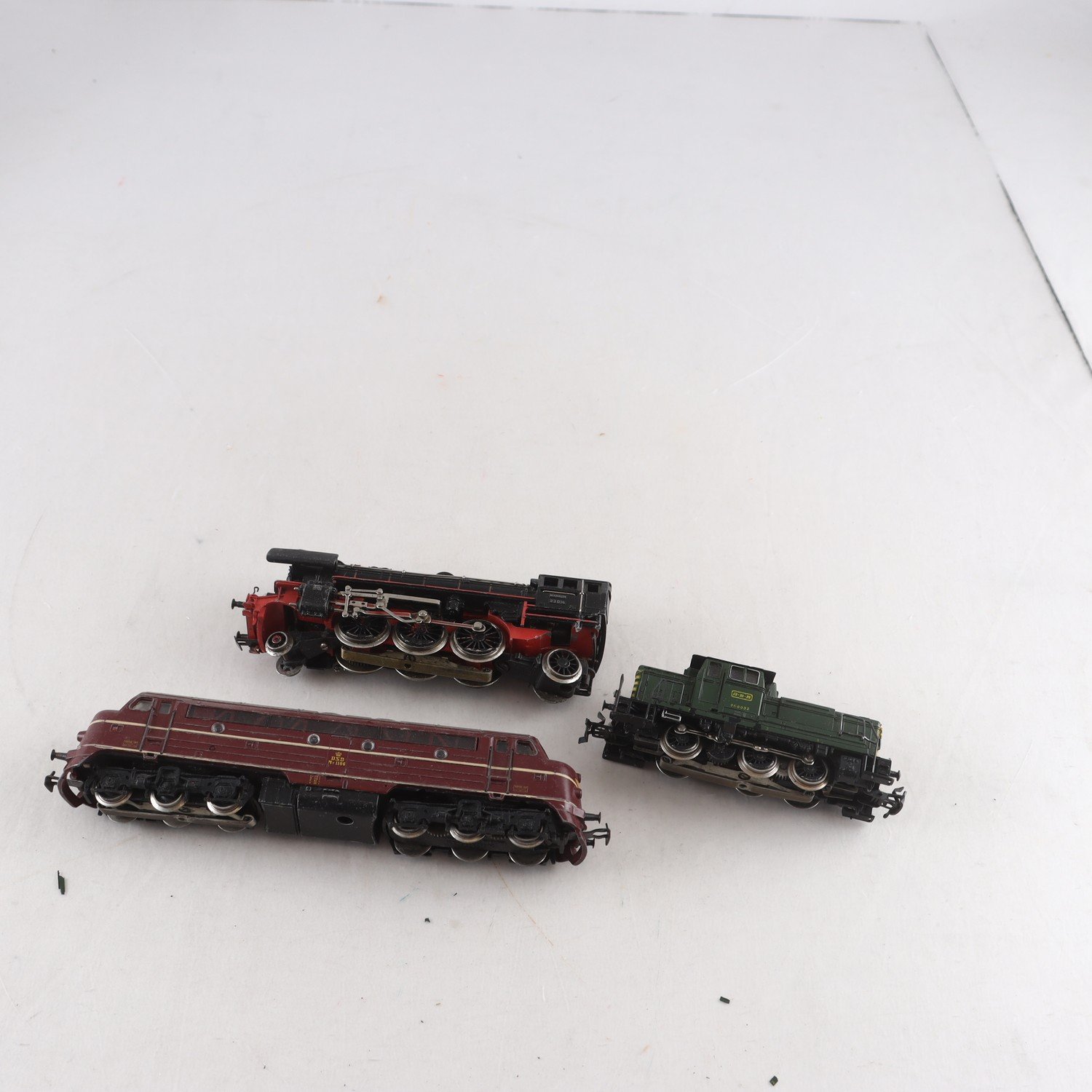 Lok, Märklin och abr, 3st.