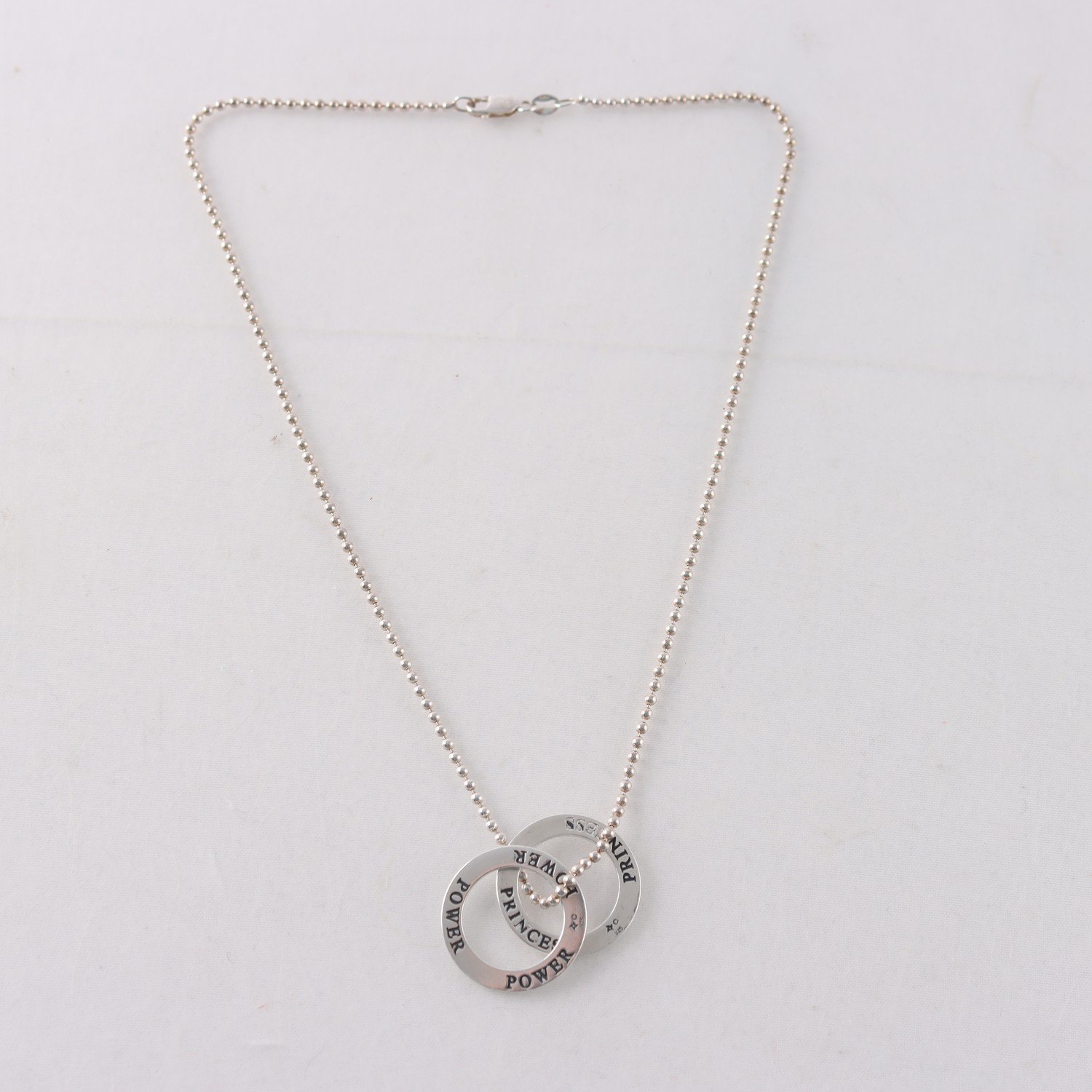 Halsband, silver 925, Power Princess, vikt: 10.4 g