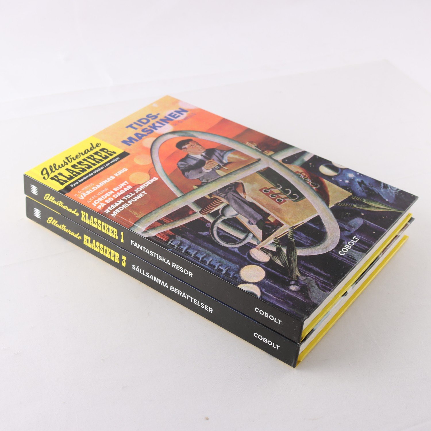 Illustrerade klassiker: Tidsmaskinen + Dr Jekyll och Mr Hyde