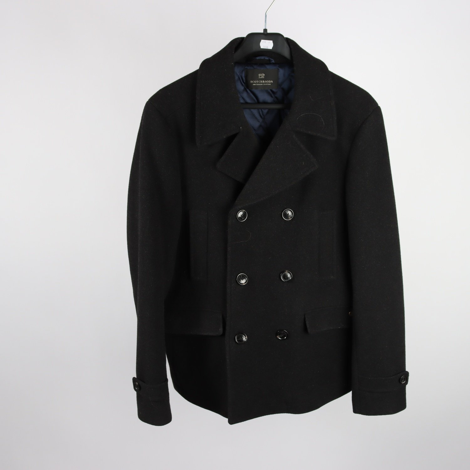 Rock, Scotch & Soda, svart, 50% ull, stl. L