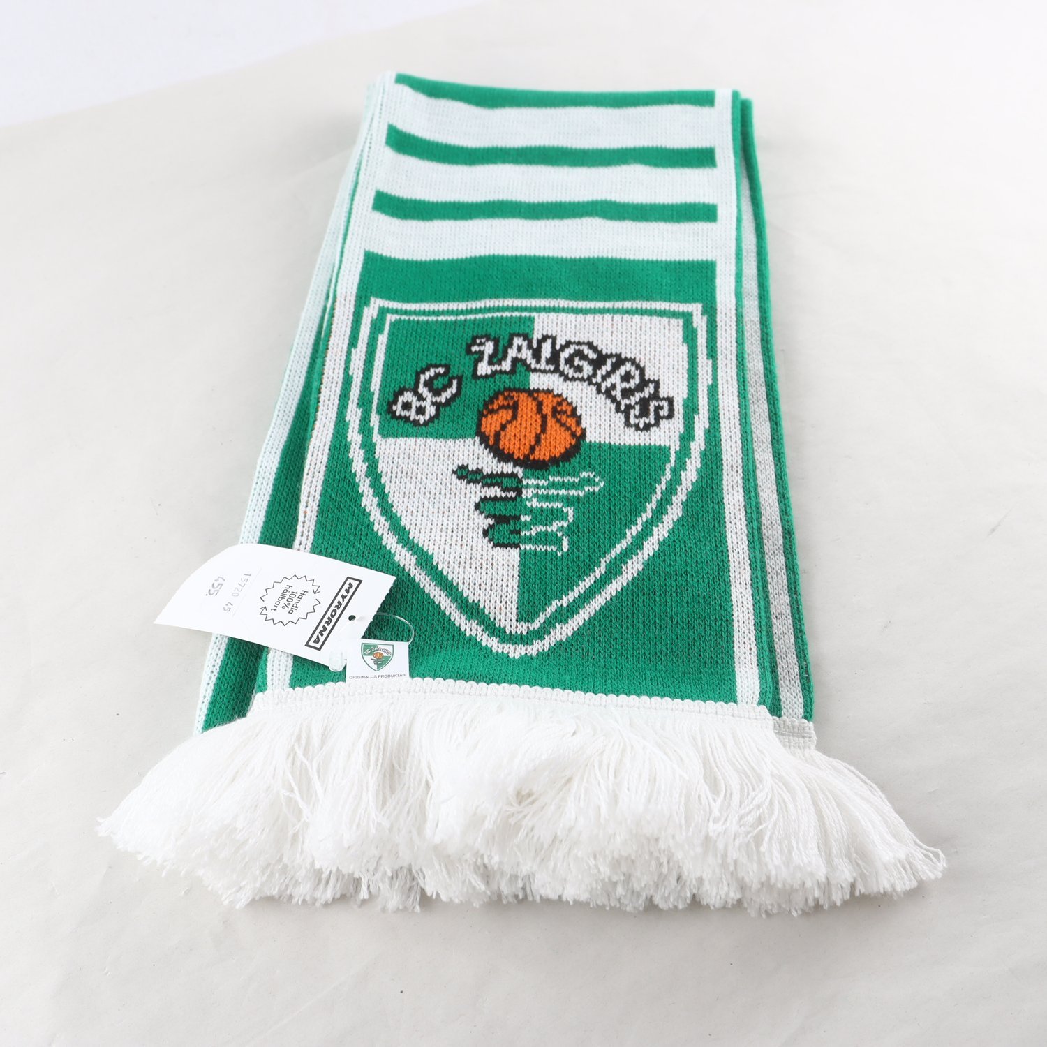 Halsduk, Zalgiris, grön, vit