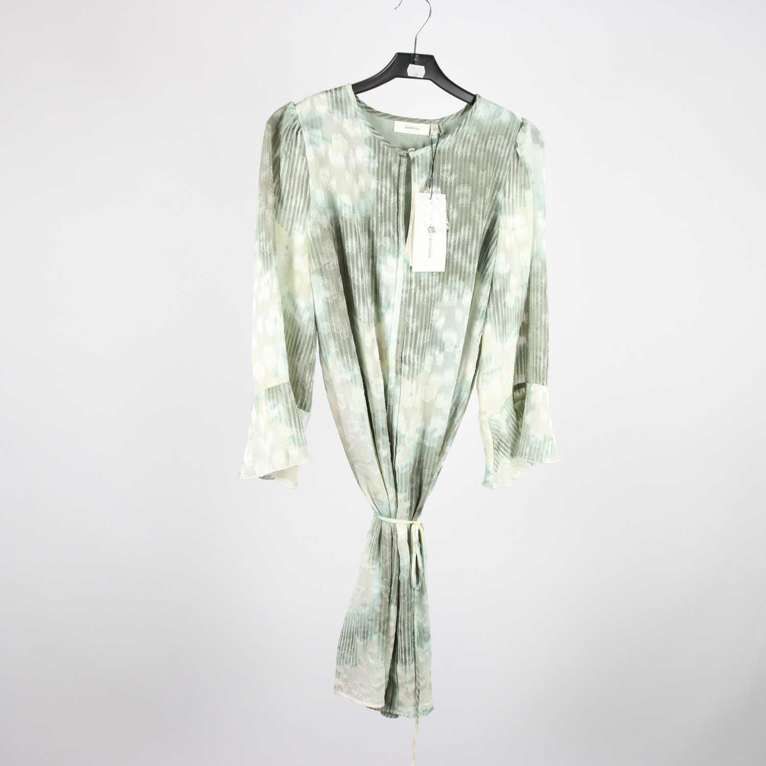 Klänning, InWear, grön, vit, stl. 36