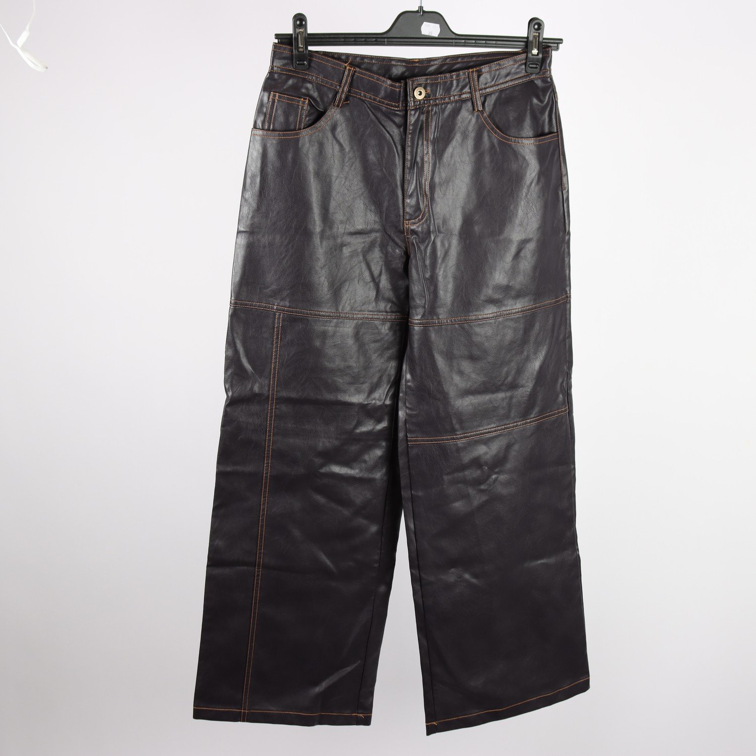 Byxor, Collusion, brun, stl. W 30