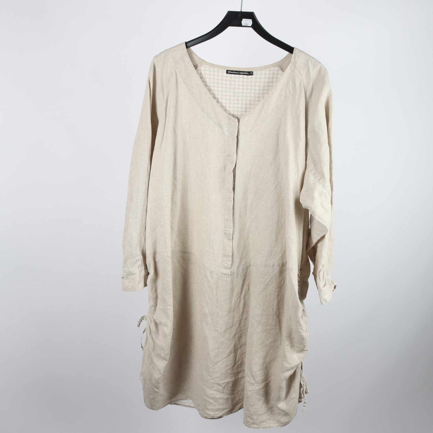 Linneklänning, Gudrun Sjödèn, beige, stl. XL