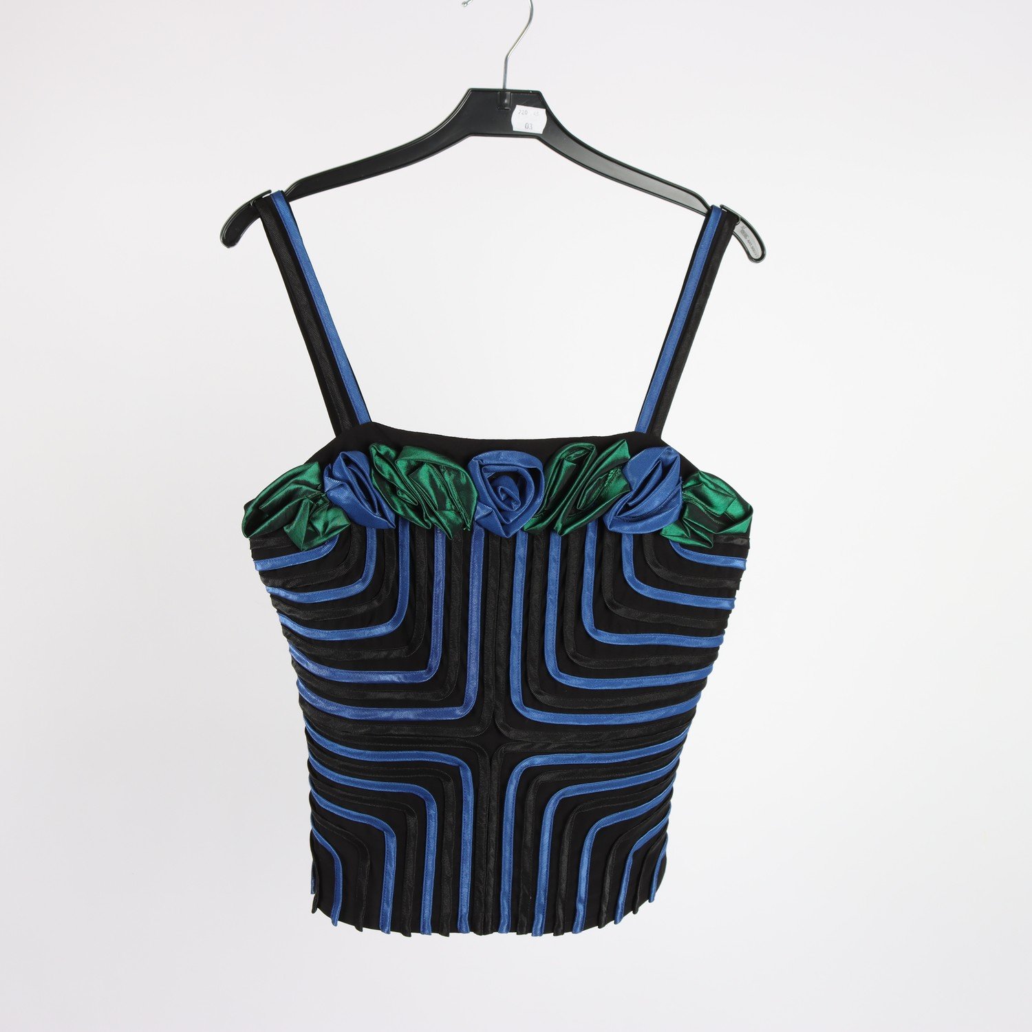 Linne, Molly-Jo, svart, grön, stl. 38