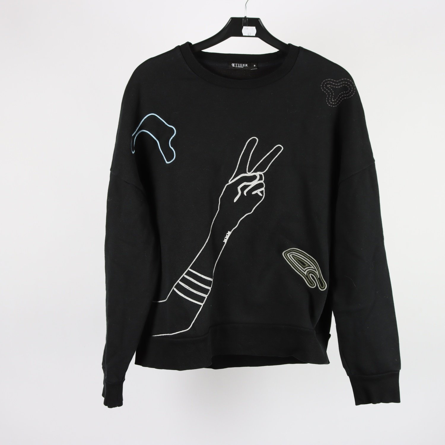 Sweatshirt, Tiger of Sweden, svart, stl. M