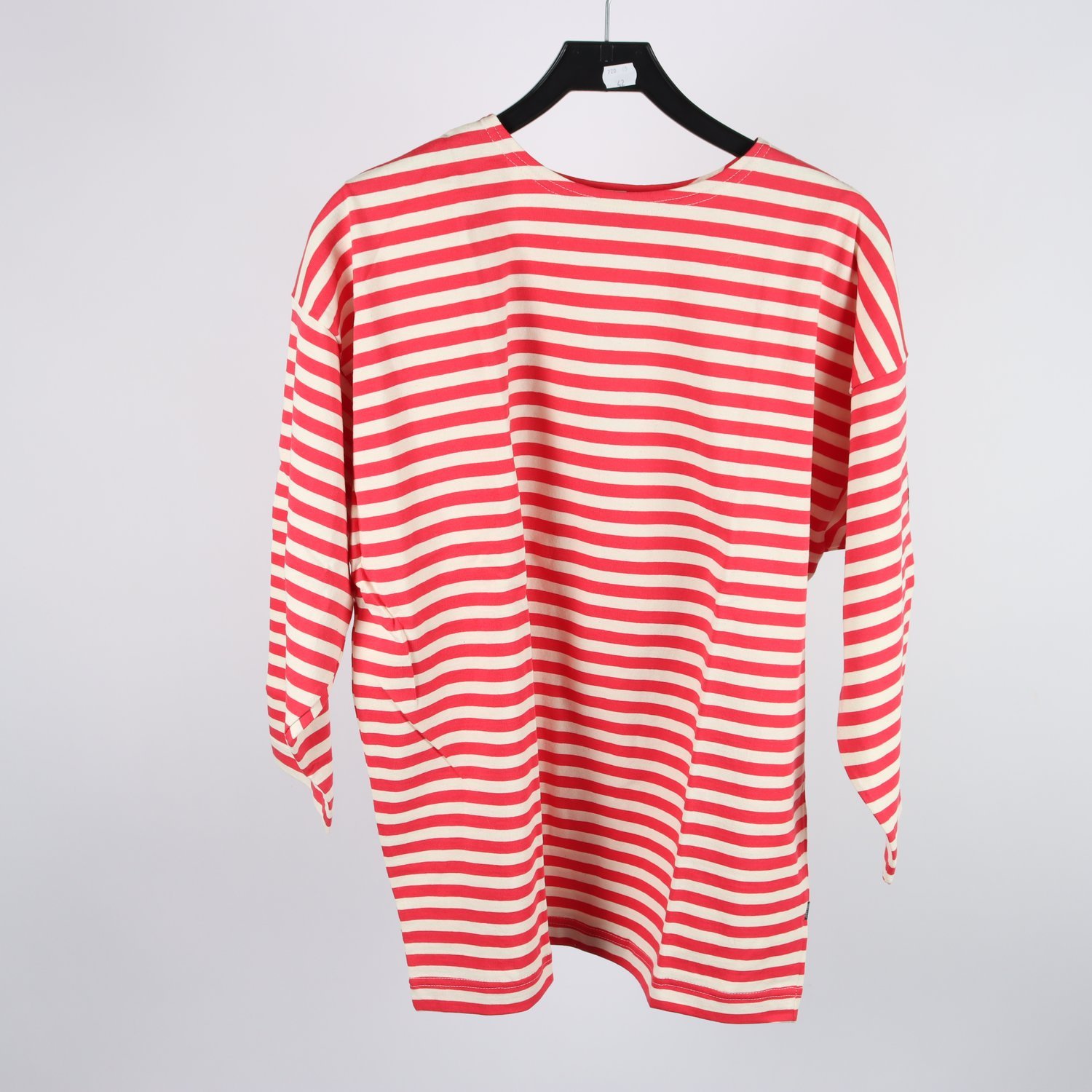 Tröja, Jean Paul, randig, vit, rosa, retro, stl. M