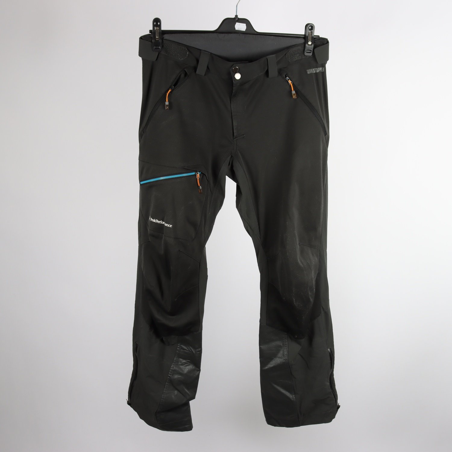 Friluftsbyxor, Peak Performance, svart, stl. M