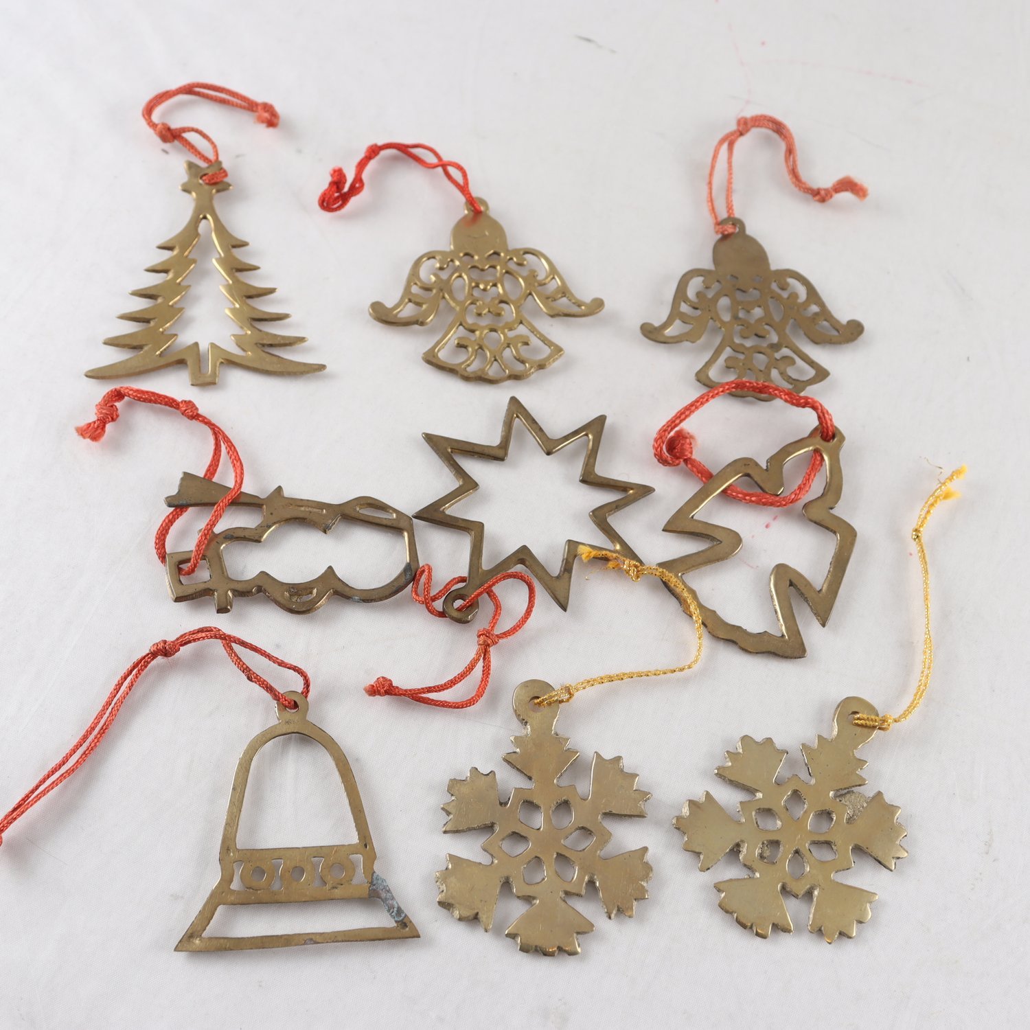 Hängen, mässing, Firma Svenskt Tenn, 9 st