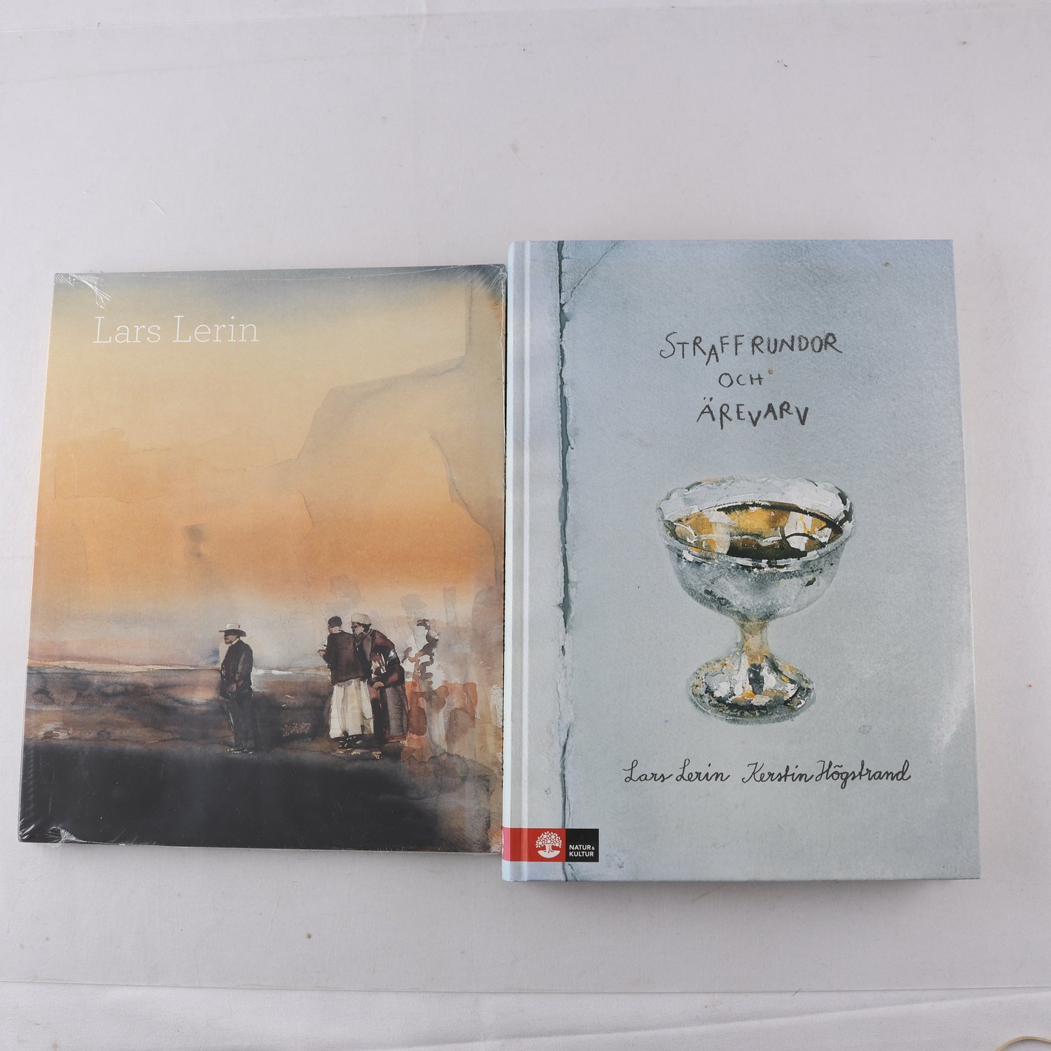 Lars Lerin, bokpaket med 2 volymer