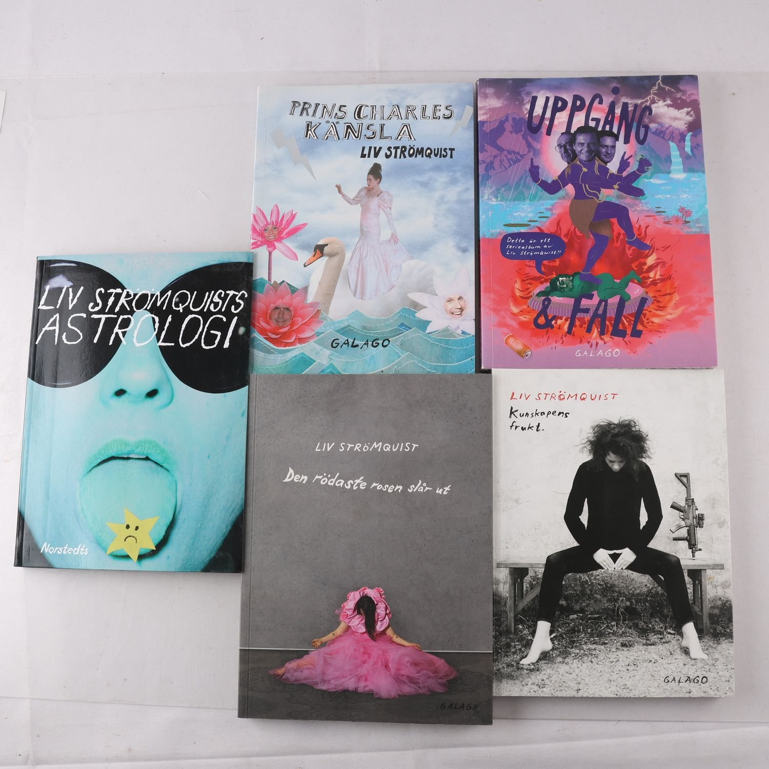 Liv Strömquist, bokpaket med 5 volymer