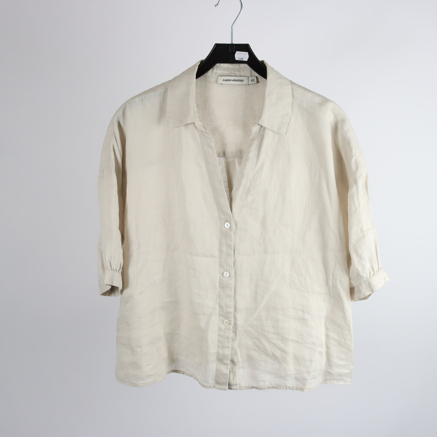 Blus, Carin Wester, beige, stl. 42