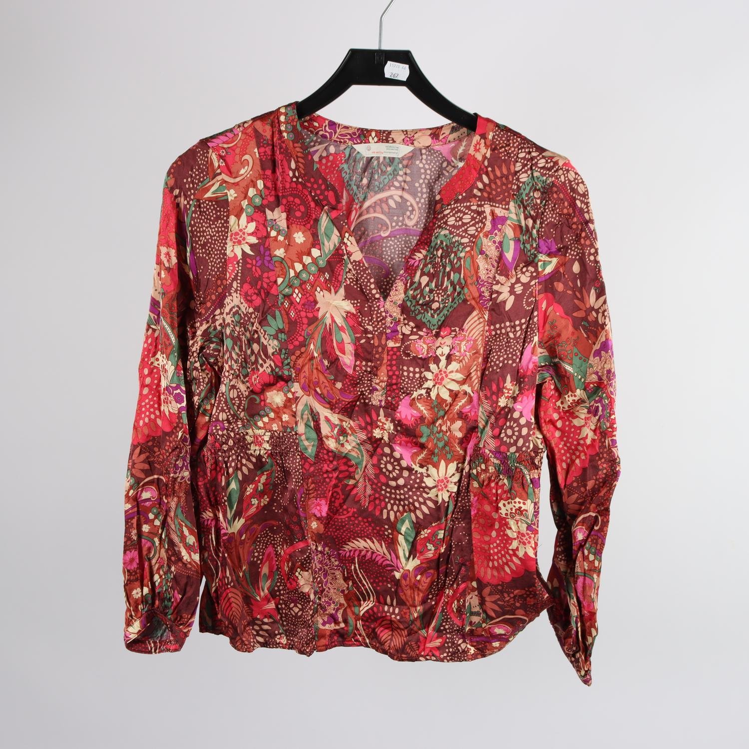 Blus, Odd Molly, multi, mönstrad, stl. 2 (M)