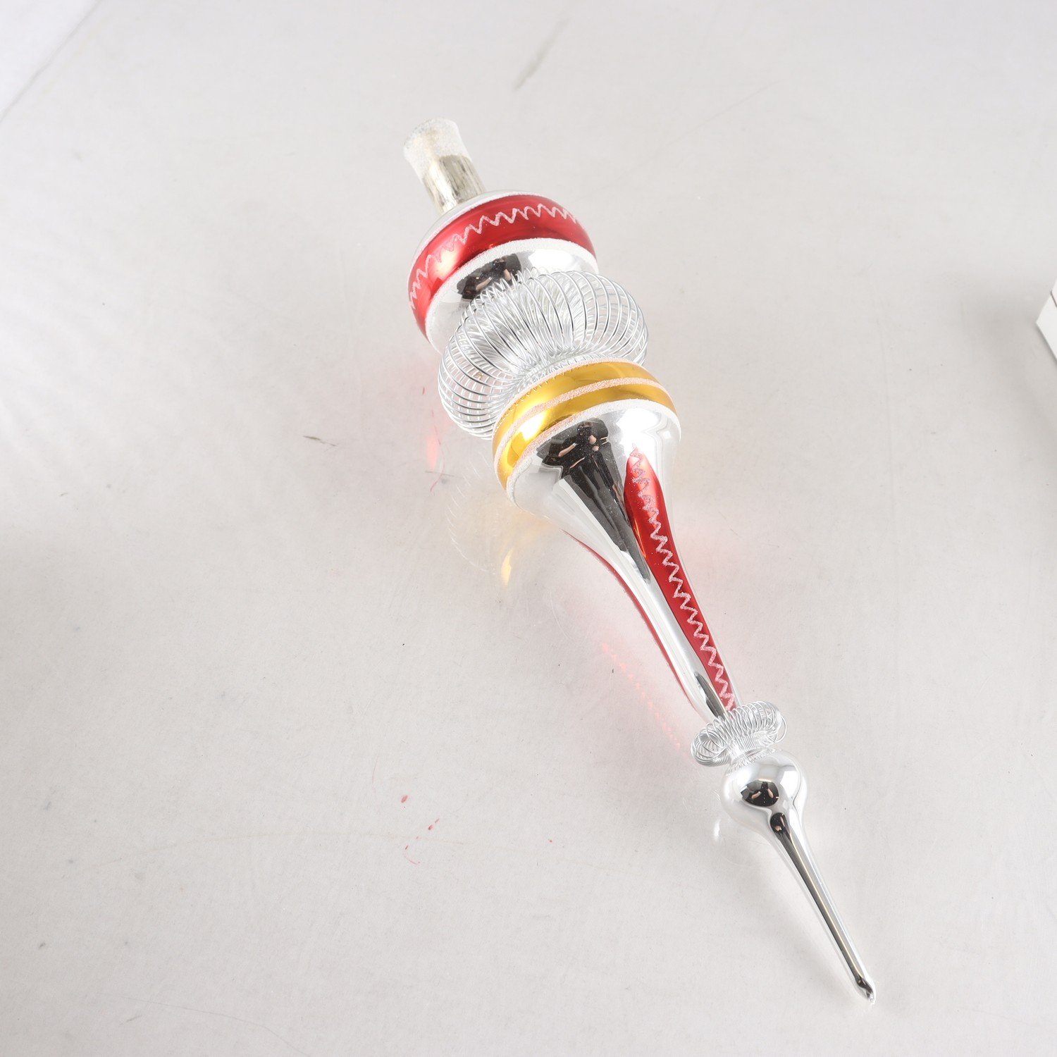 Julgransspira, glas. Samfraktas ej.