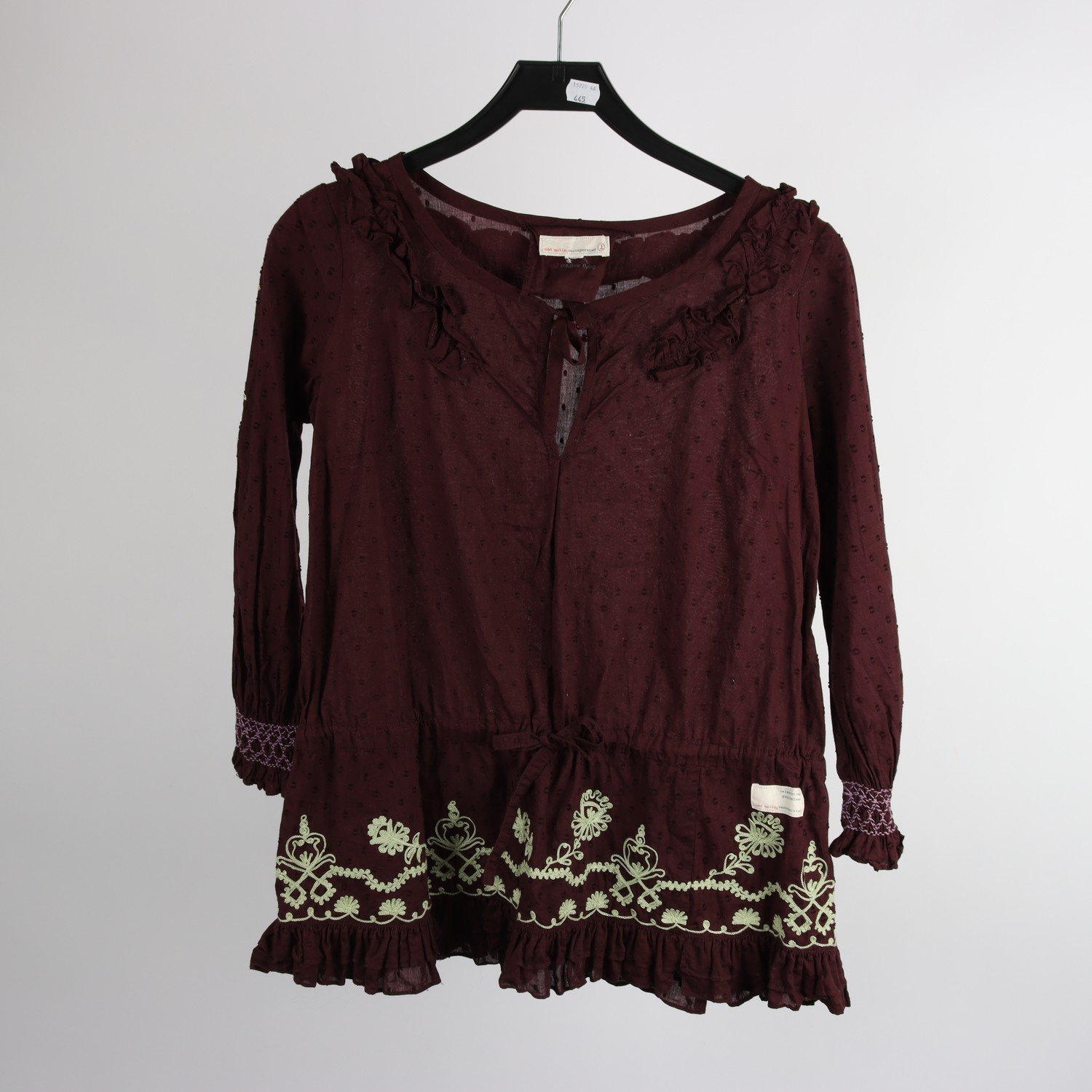 Blus, Odd Molly, vinröd, stl. 1 (S)