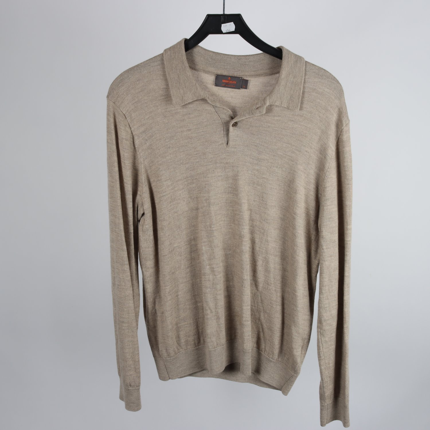 Tröja, Morris, beige, ull, stl. XL