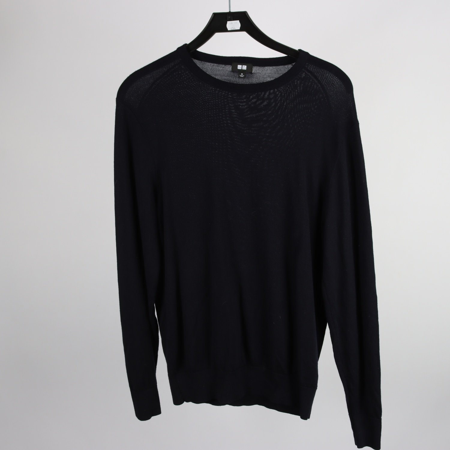 Tröja, Uniqlo, blå, ull, stl. M