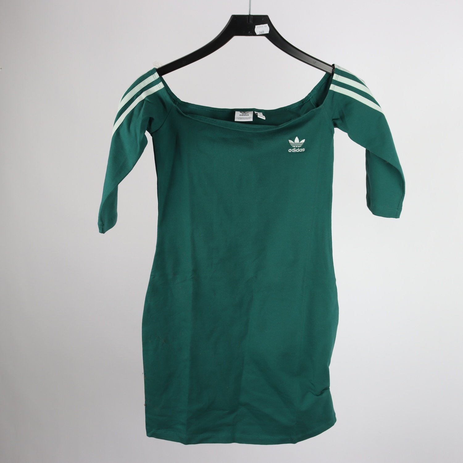 Sportklänning, Adidas, grön, stl. 34