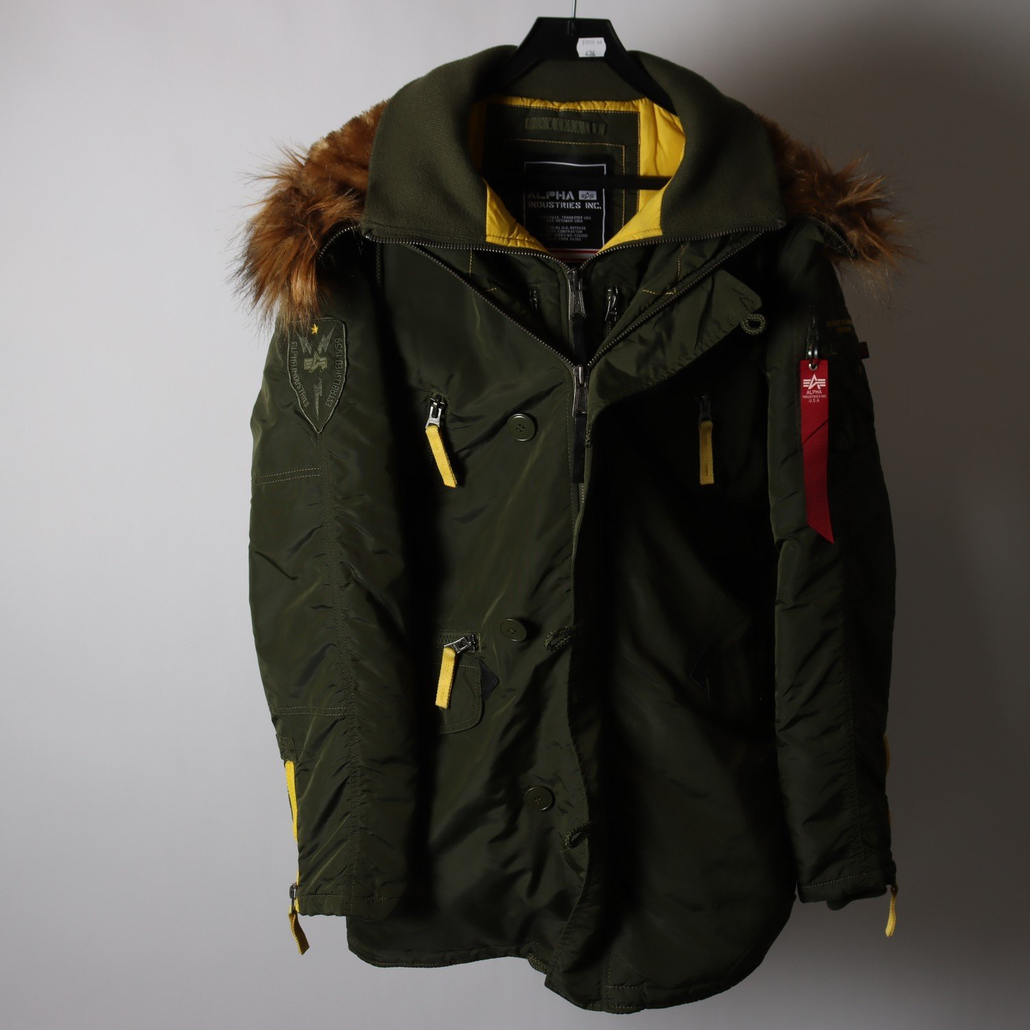 Jacka, Alpha Industries, grön, stl. XL