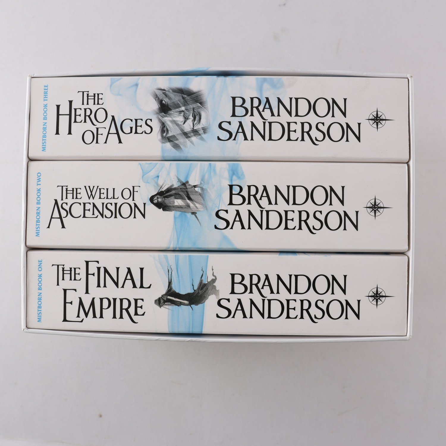 Brandon Sanderson, Mistborn Trilogy, Vol. 1-3
