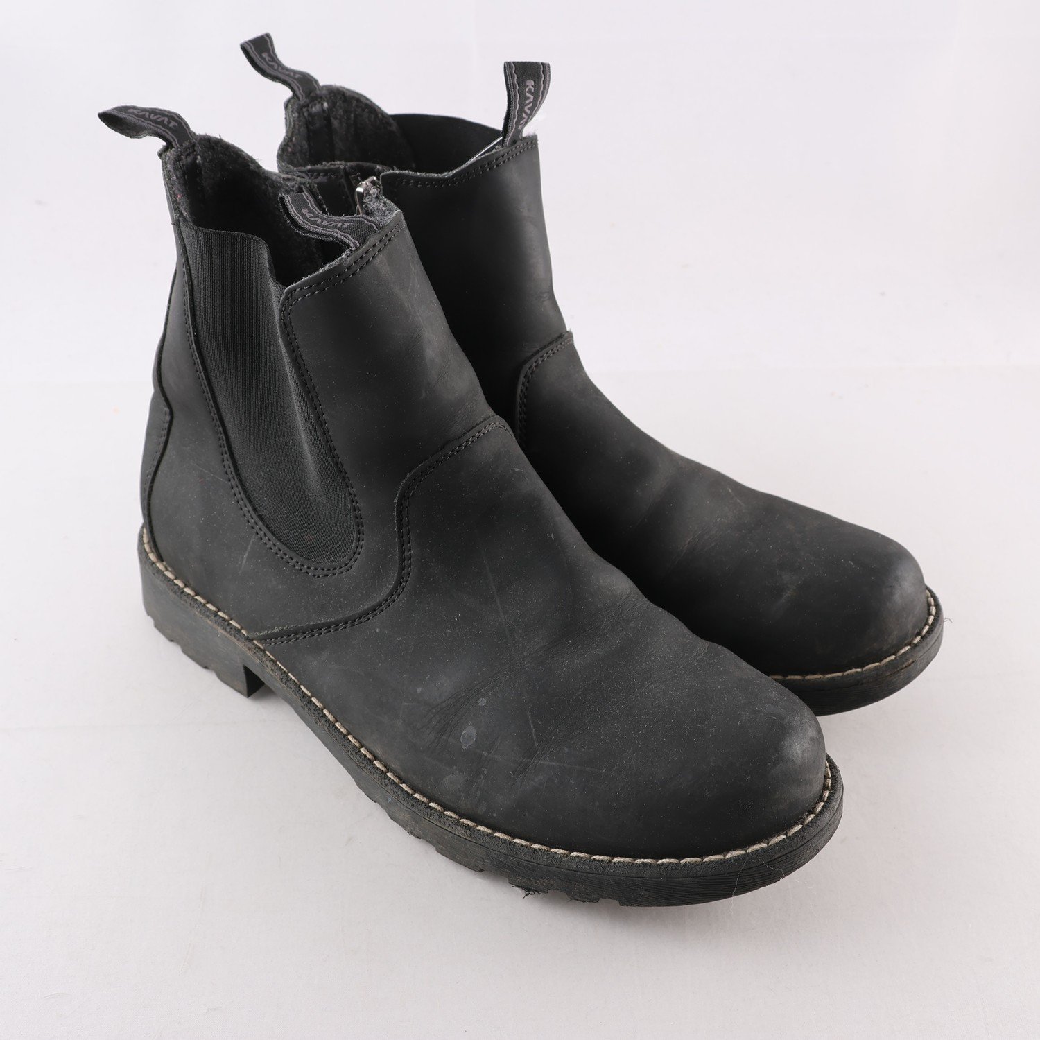 Boots, Kavat, skinn, Stl.40 Skinn,