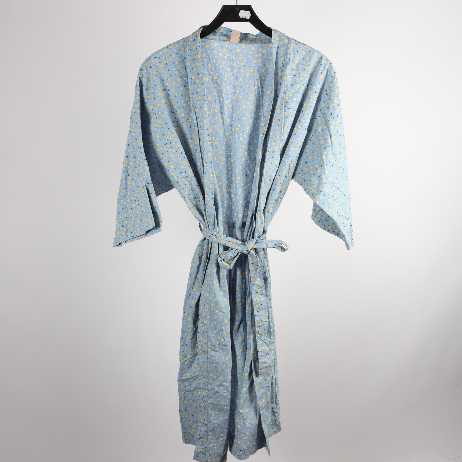 Kimono/morgonrock, Beck Söndergaard, blå, blommig, stl. S/M