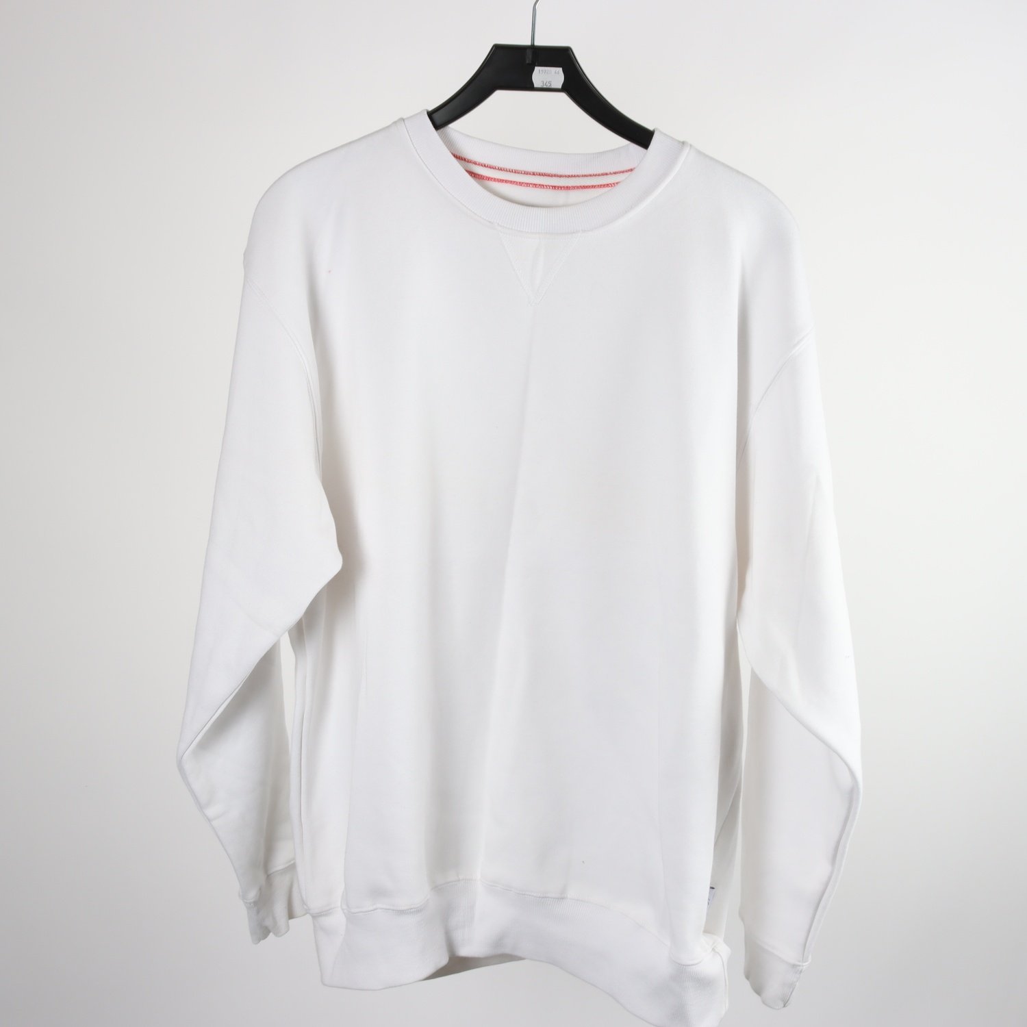 Sweatshirt, Newport, vit, stl. L